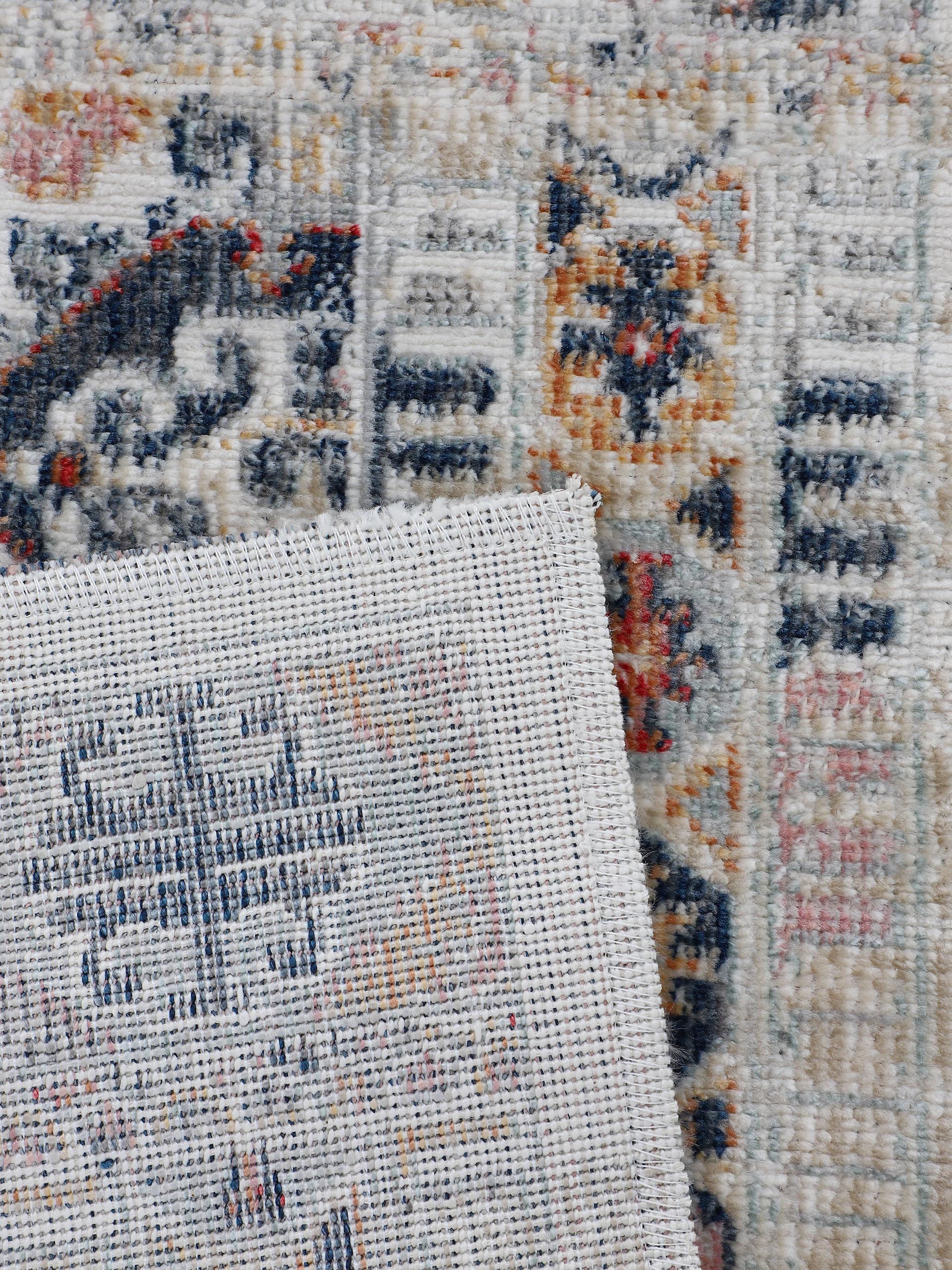 carpetfine Teppich »Omen_2«, rechteckig, 3 mm Höhe, Orient Vintage Look