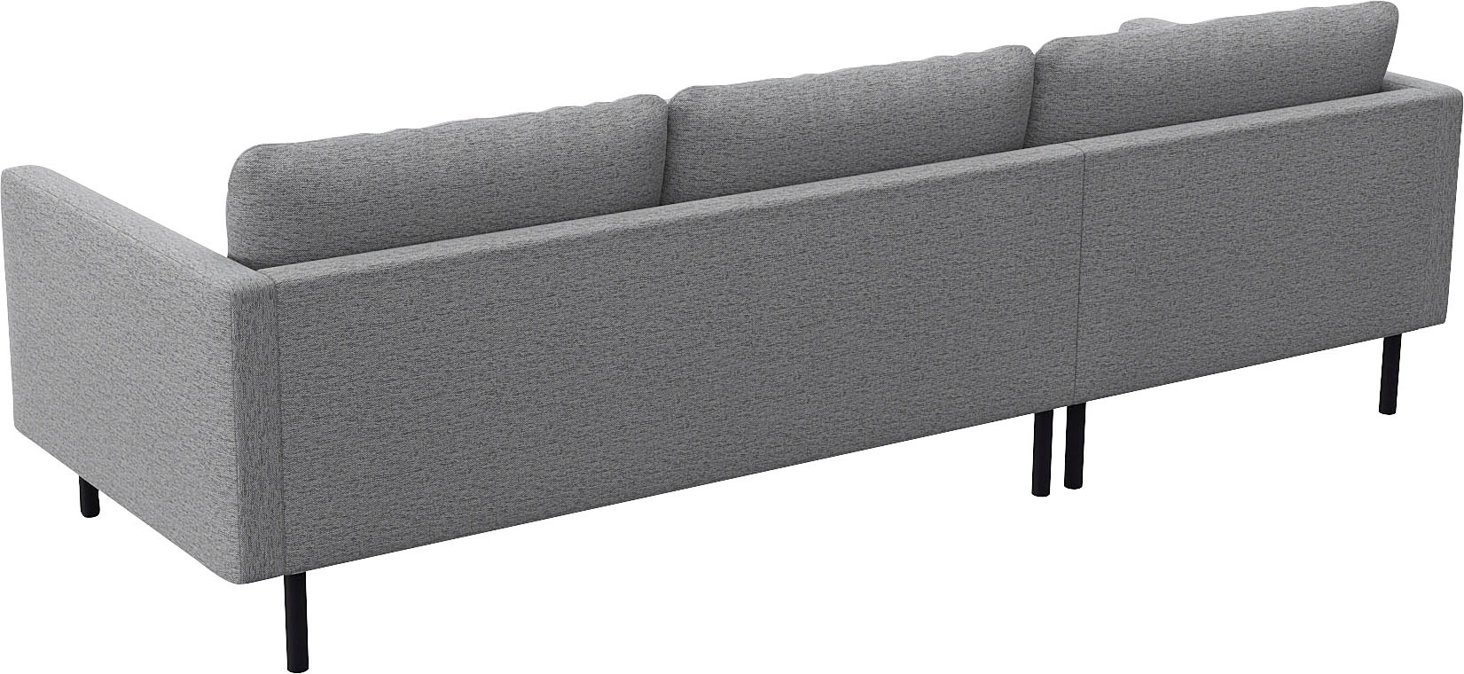 FLEXLUX Ecksofa »Bolzano, elegant und bequem, L-Form«, Sitzaufbau mit Kaltschaum & Stahl-Wellen, loose Sitz -& Rückenkissen