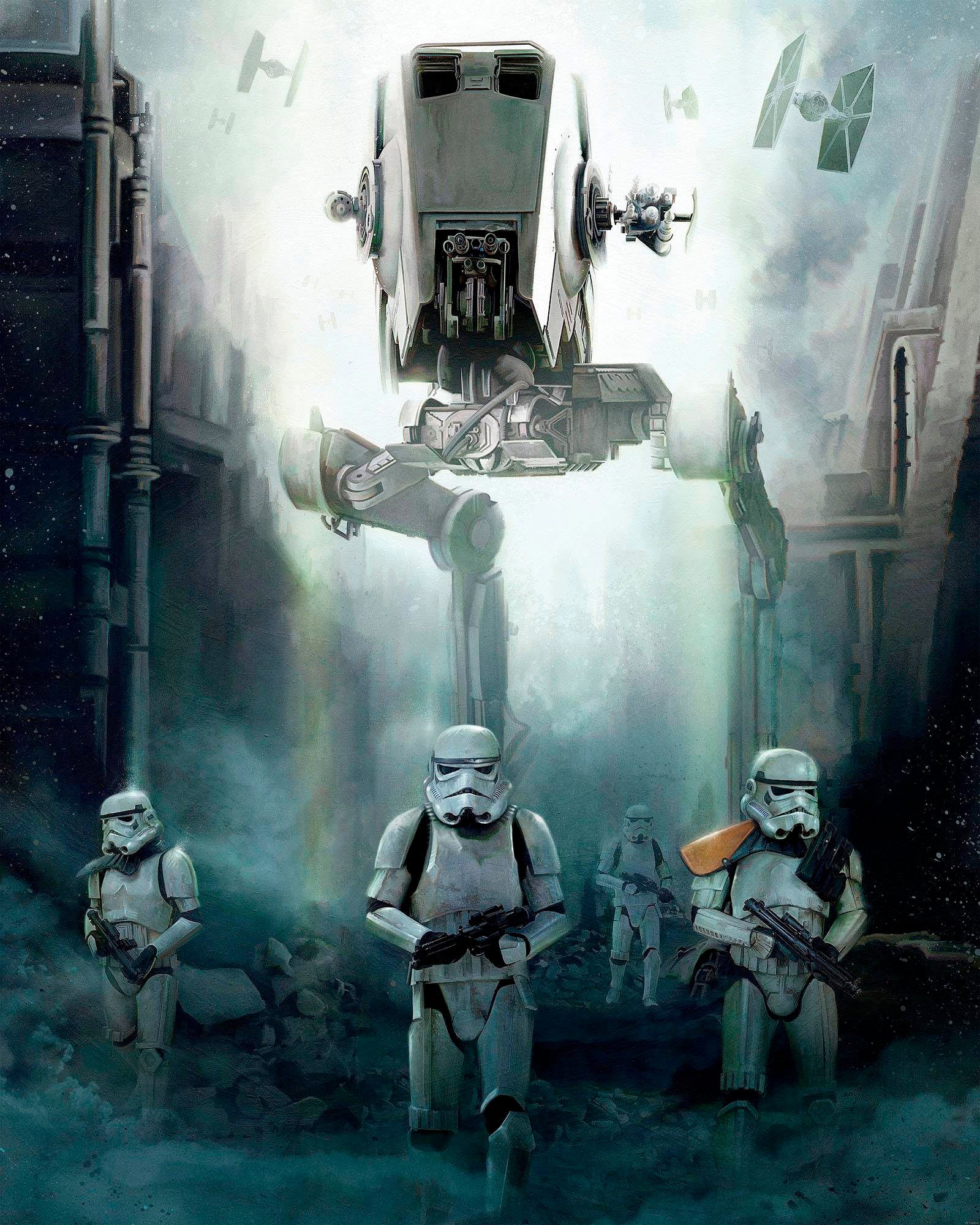 Komar Vliestapete »Star Wars Imperial Forces«, 200x250 cm (Breite x Höhe), Vliestapete, 100 cm Bahnbreite
