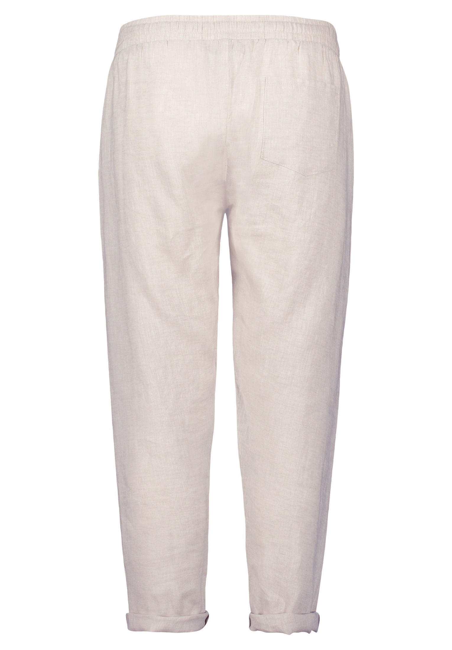 Thumbnail - Cartoon Leinenhose "Damen mit Tunnelzug" Material