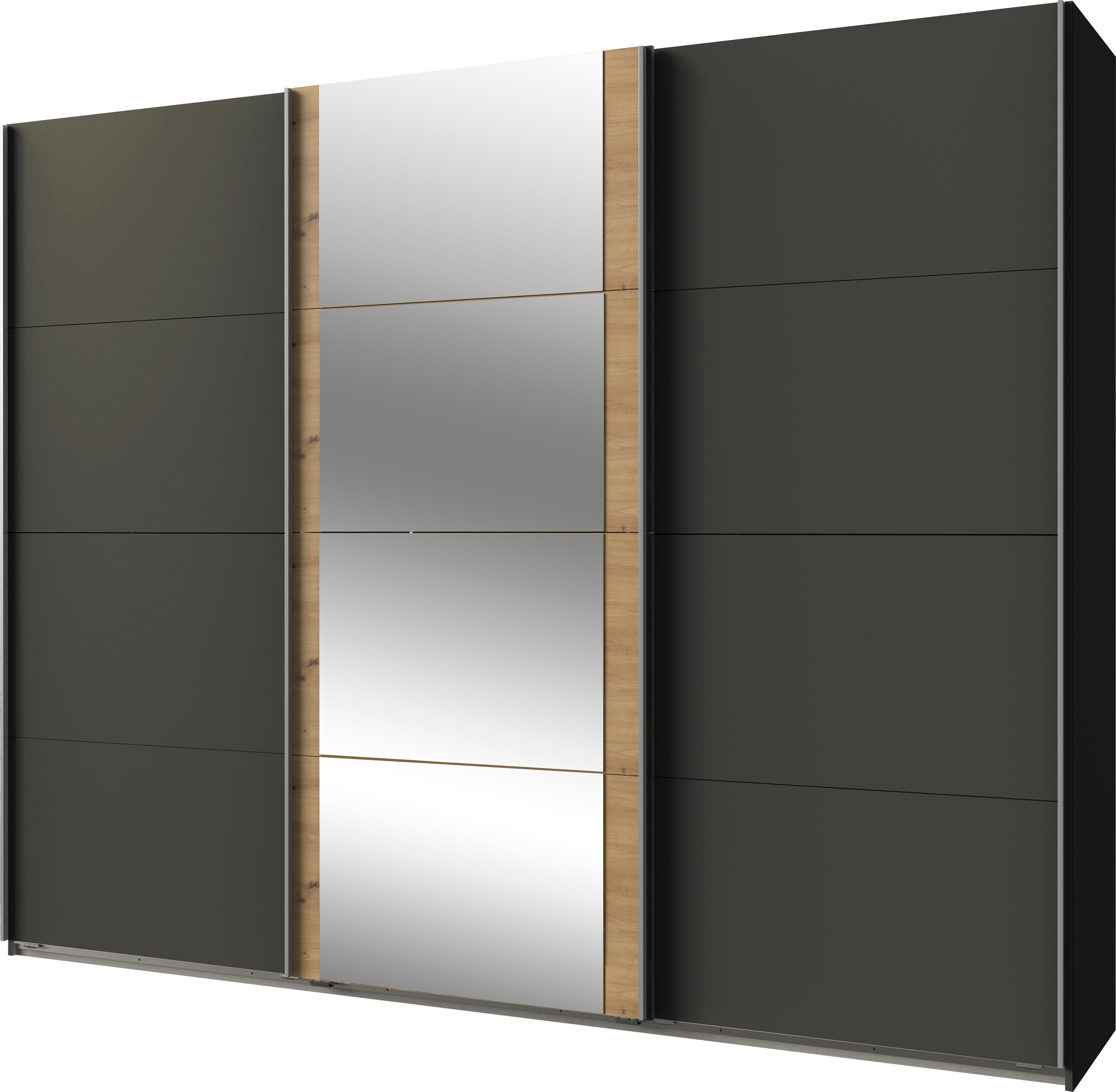 Wimex Schwebetürenschrank "Bern Schiebetürenschrank" Schrank mit zusätzlicher Innenausstattung, Garderobe
