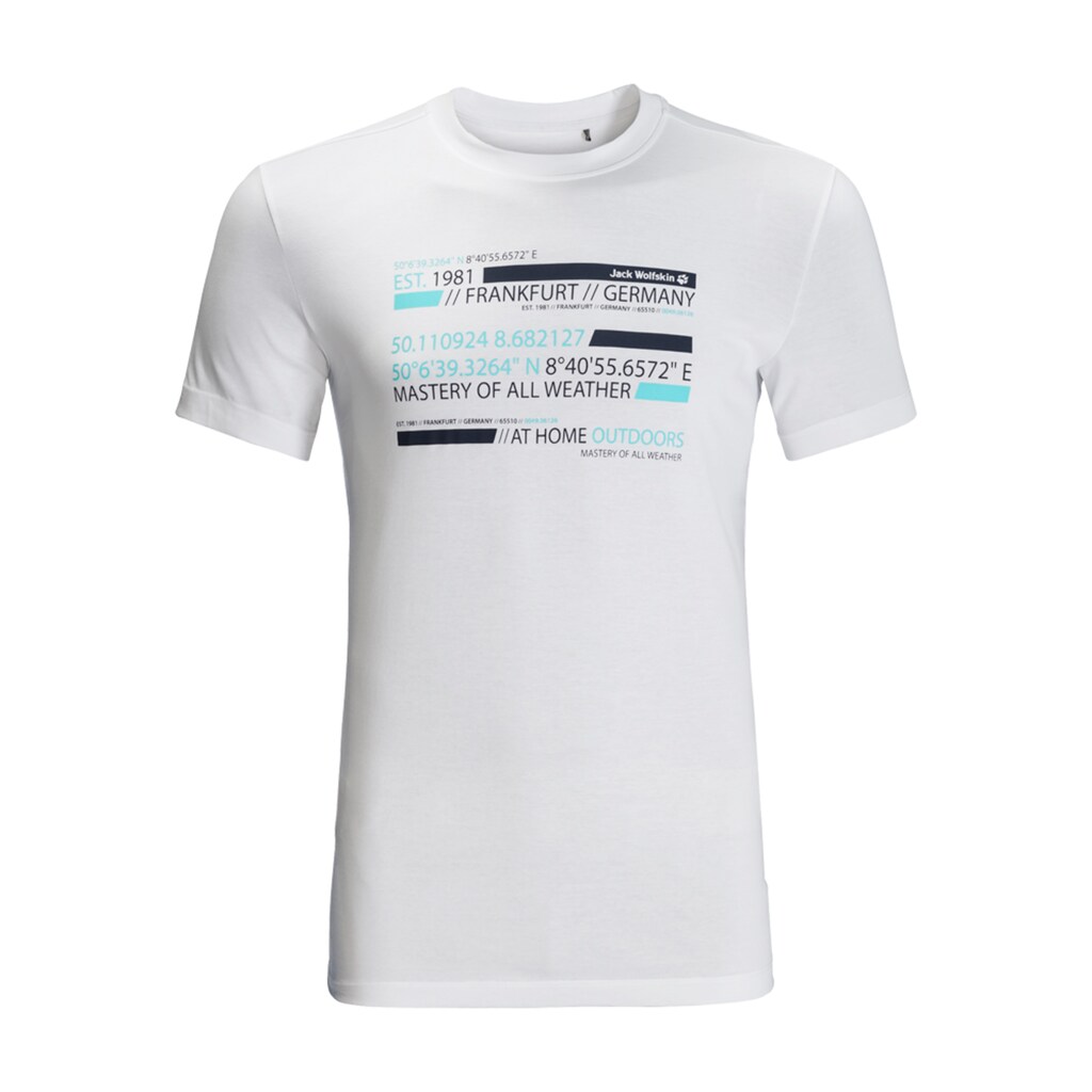 Jack Wolfskin T-Shirt »ESTABLISHED IN T M«