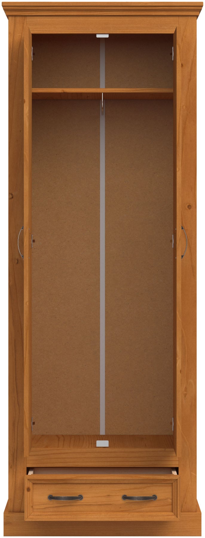 Home affaire Garderobenschrank »Selma«, mit 1 Boden und Ausziehkleiderstange, Breite 70 cm