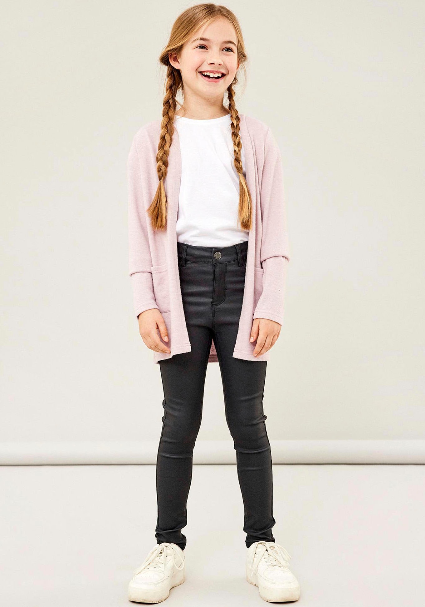 Name It Strickjacke »NKFVICTI LS KNIT CARD«