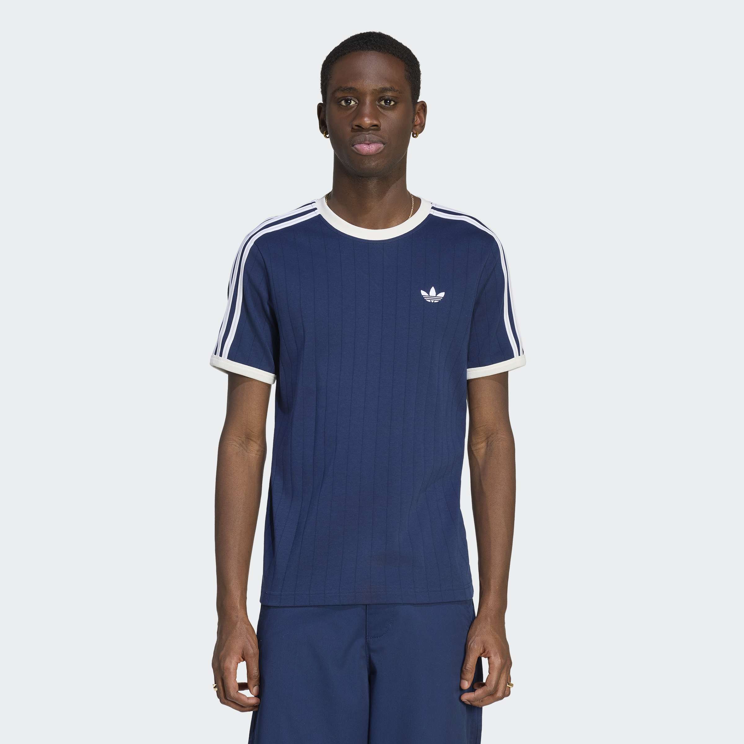 adidas Originals T-Shirt "DROP NEEDLE 3-STREIFEN" für Erwachsene, mit sportlichem Stil, in normaler Länge, Kurzarmdesign