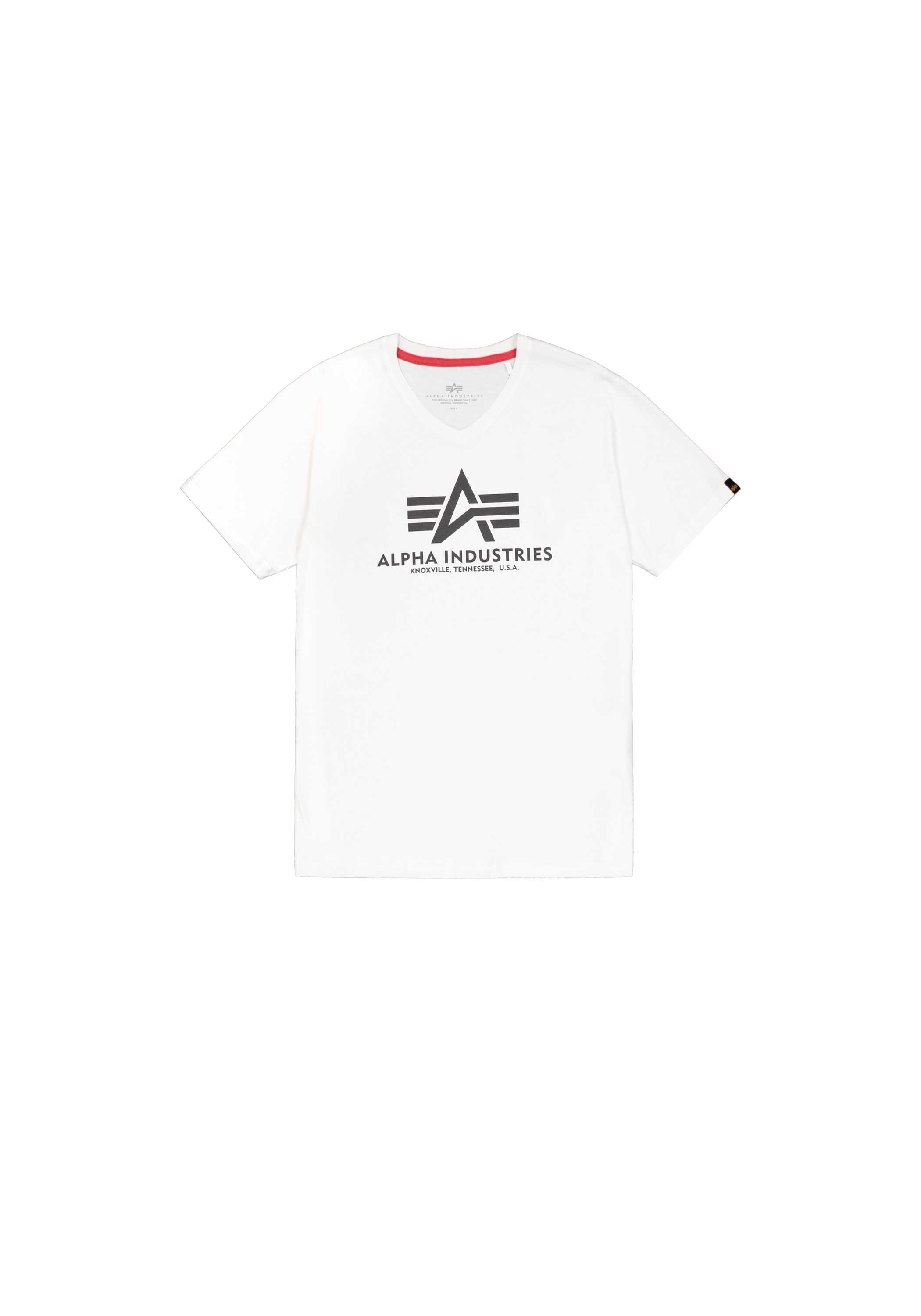 Alpha Industries T-Shirt "Alpha Industries Men - T-Shirts Basic V-Neck T" günstig online kaufen