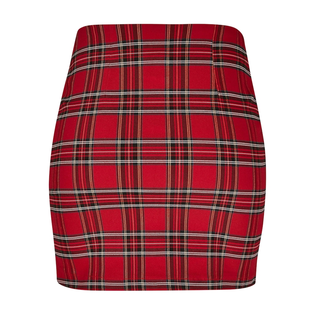URBAN CLASSICS Sommerrock »Urban Classics Damen Ladies Short Checker Skirt«, (1 tlg.)