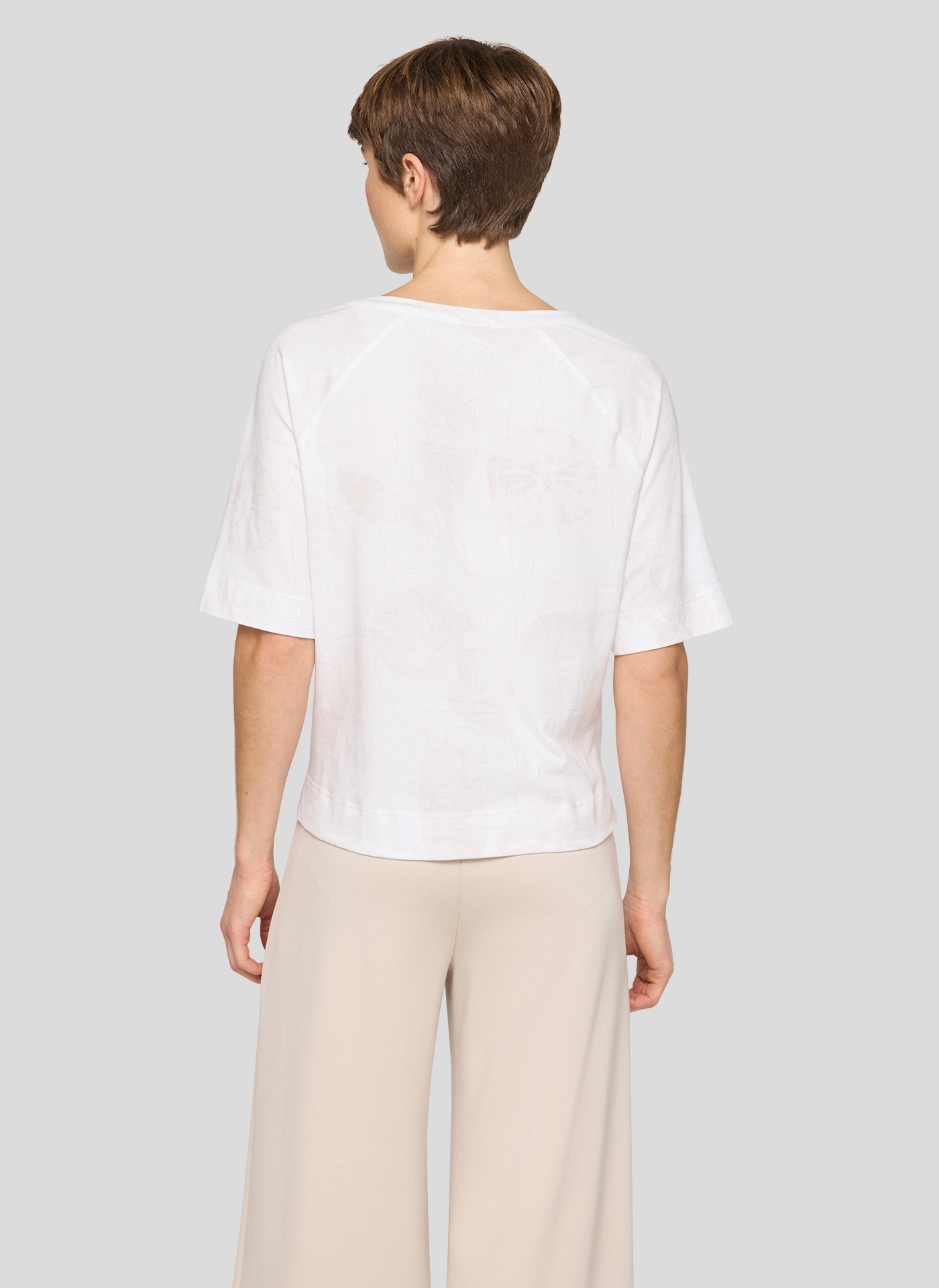 Rabe T-Shirt mit Print