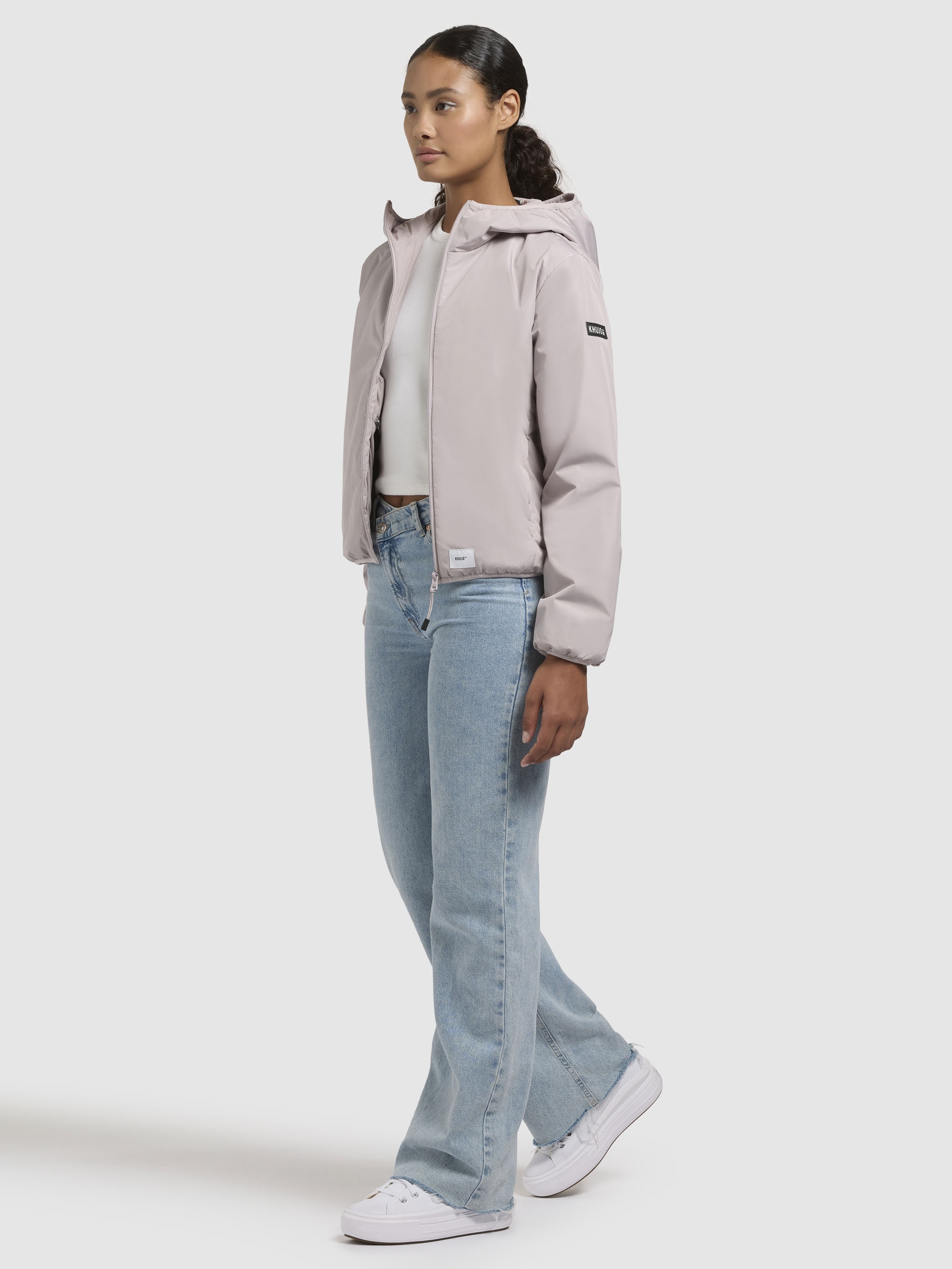 khujo Anorak »SHELLY«, mit Kapuze