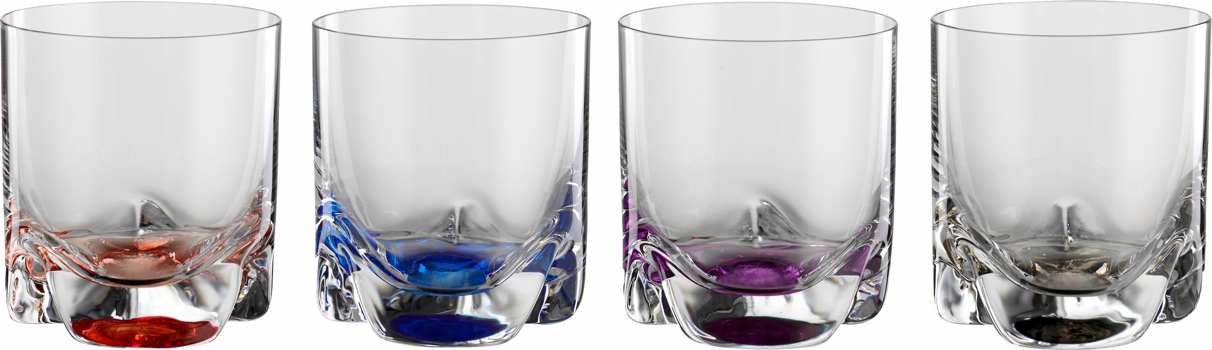 BOHEMIA SELECTION Whiskyglas »BAHAMA«, (Set, 4 tlg.), 4-teilig