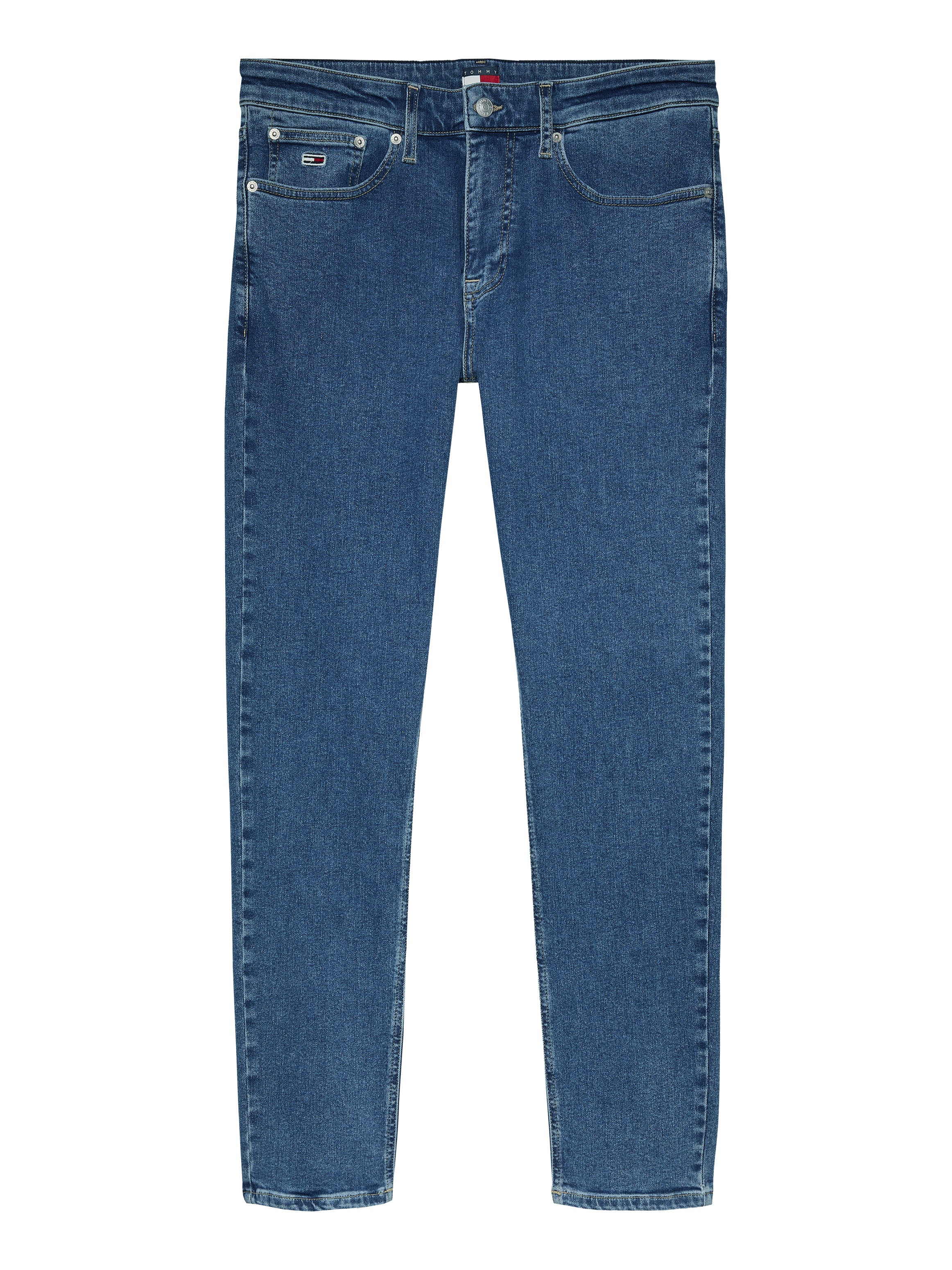 Tommy Jeans Tapered-fit-Jeans »Austim Slim Tapered«, mit Logostickereien