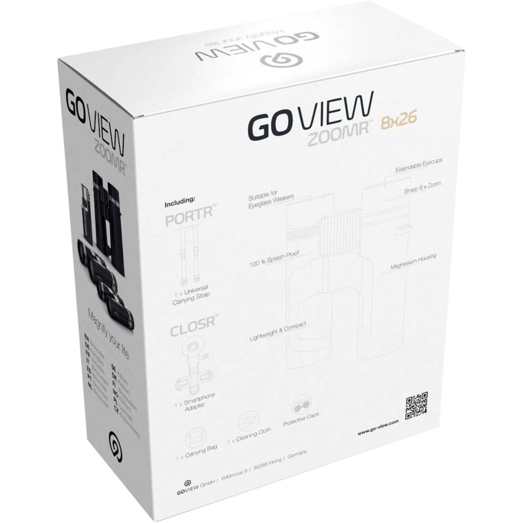 GoView Fernglas »ZOOMR 8x26«