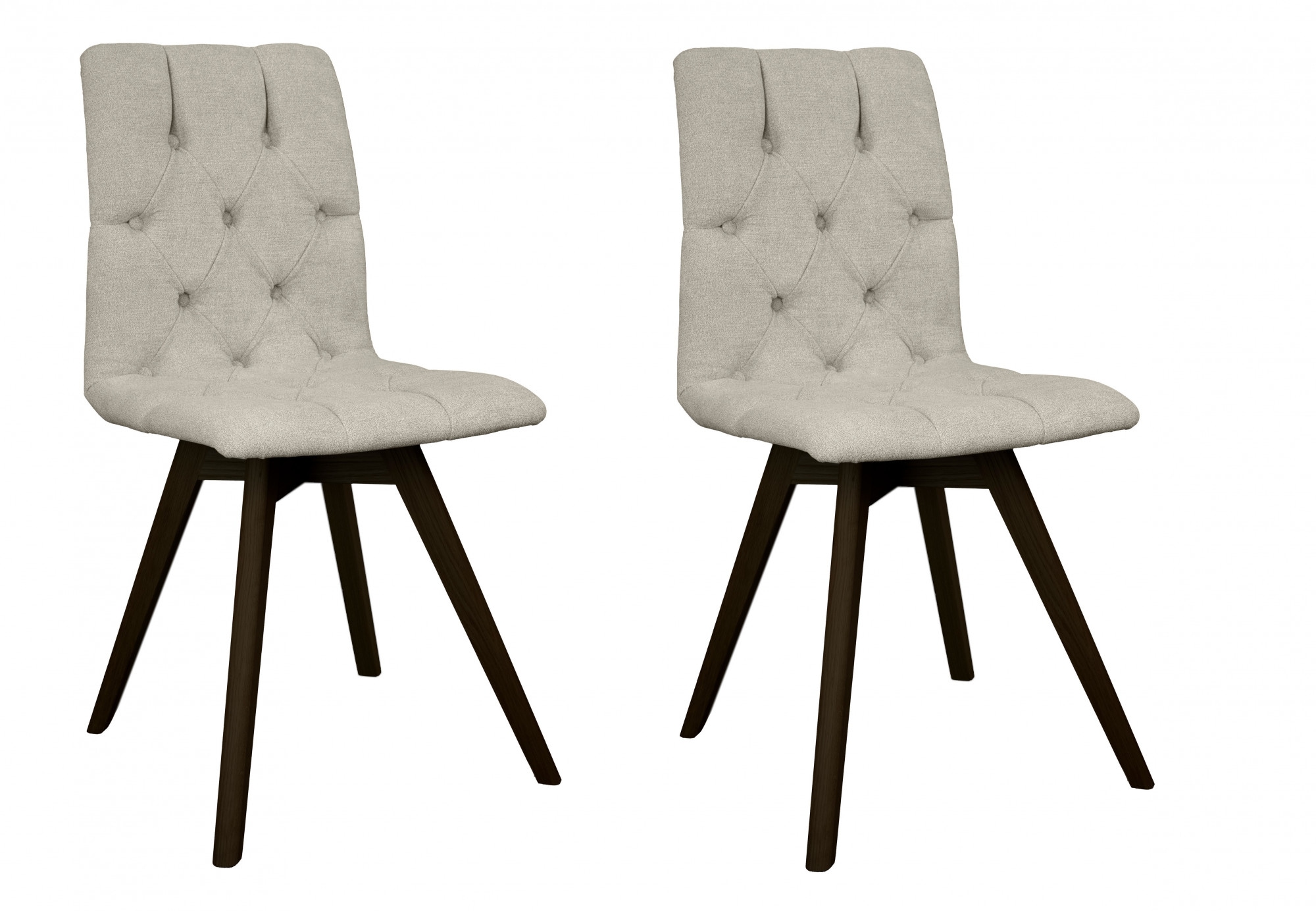 andas Esszimmerstuhl "Rania", (Set), 2 St., Microfaser, mit Massivholzbeine günstig online kaufen