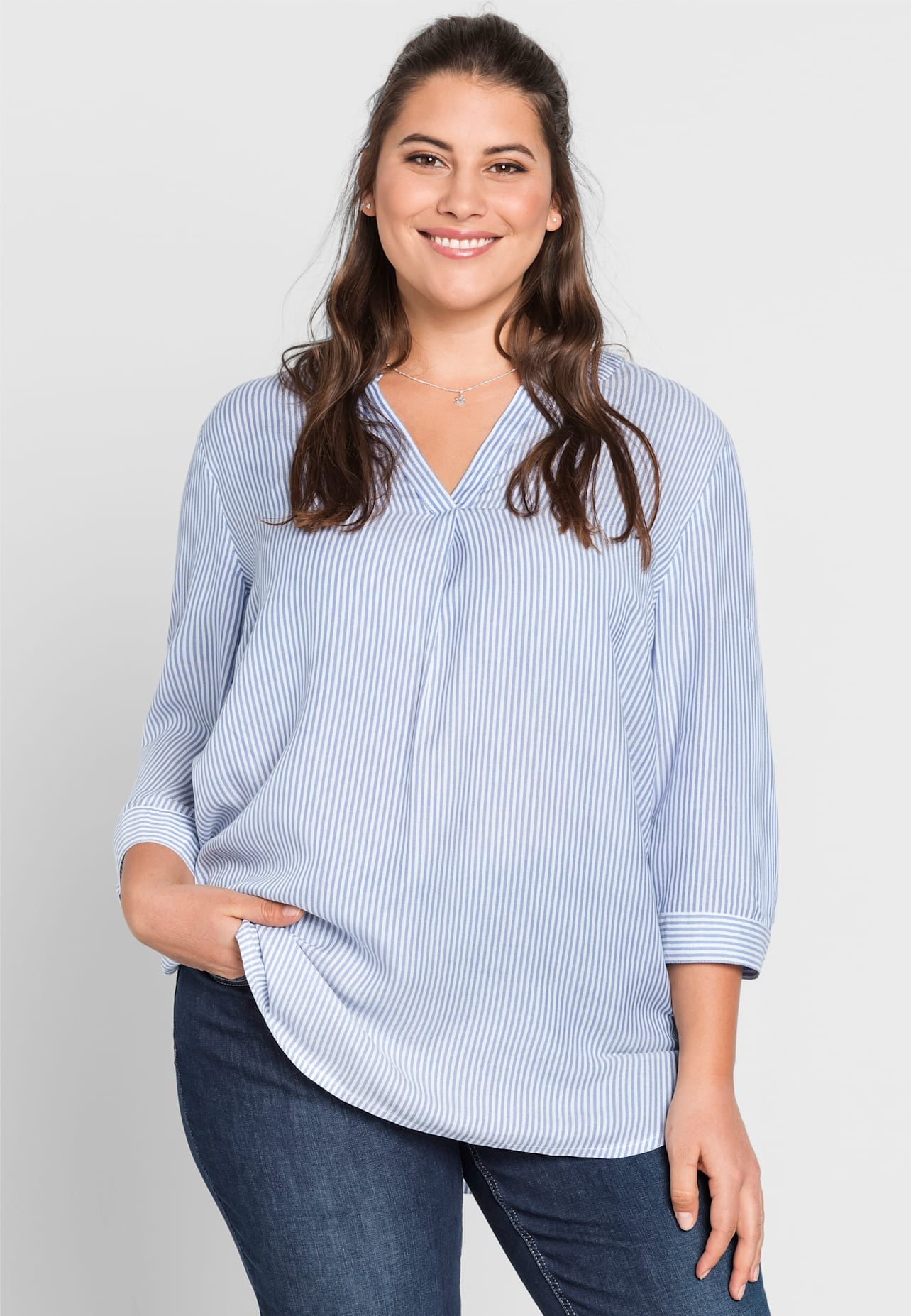 Sheego Longbluse günstig online kaufen