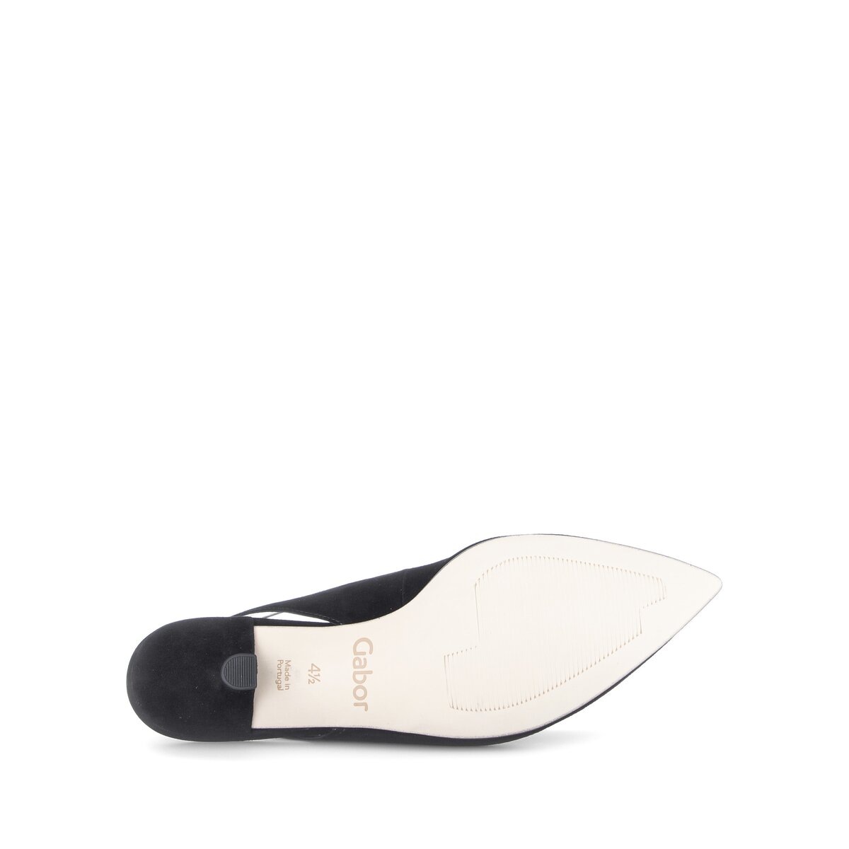 Slingpumps GABOR "Slingpumps", Damen, Gr. 40, schwarz, Schuhe Slingpumps 6