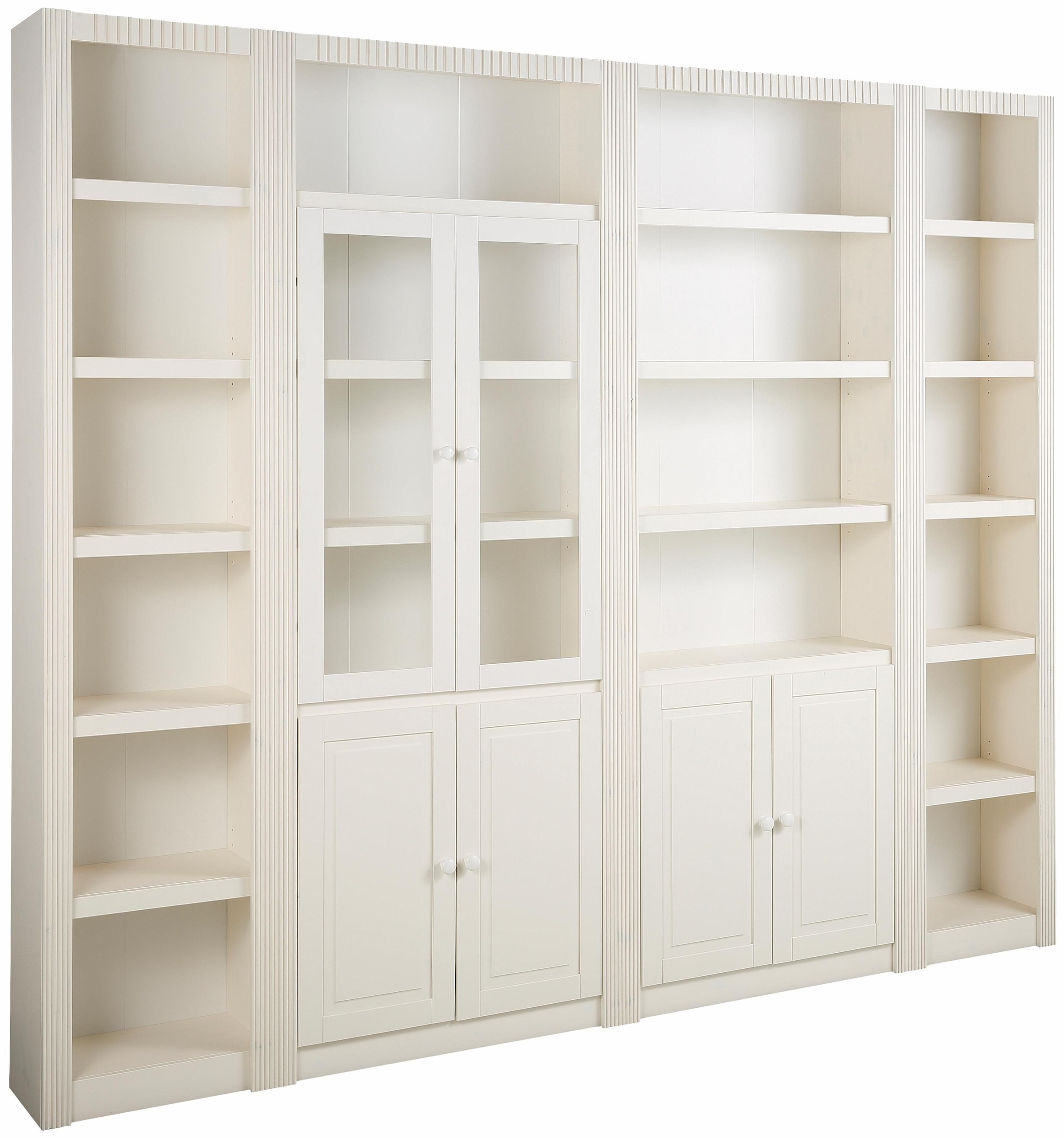 OTTO home Bücherwand "Bergen" aus massivem schönen Kiefernholz, Breite 255 günstig online kaufen