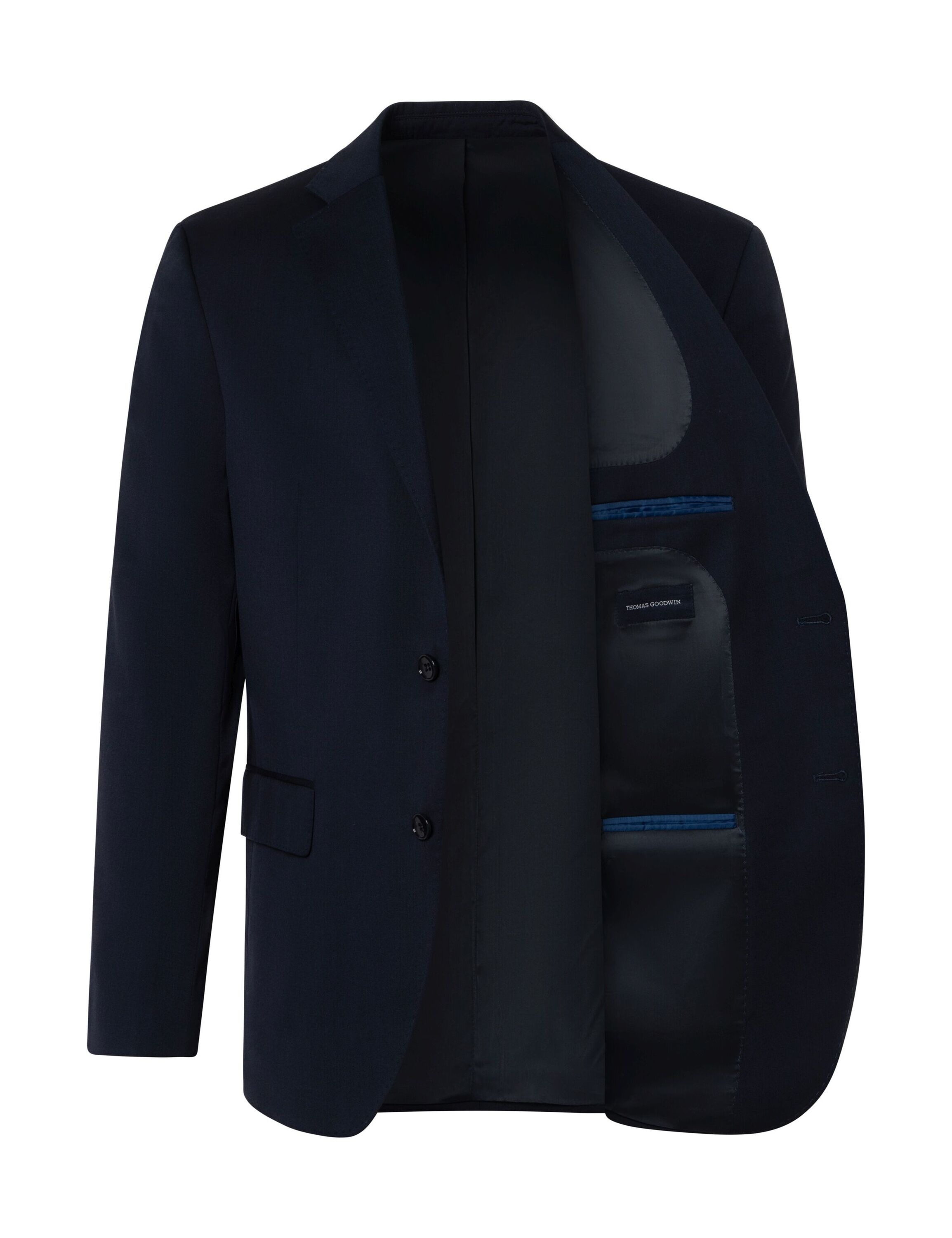 Thomas Goodwin Anzug »Anzug«, (2 tlg.), regular fit, im Modern-Fit, 10105-0-3379