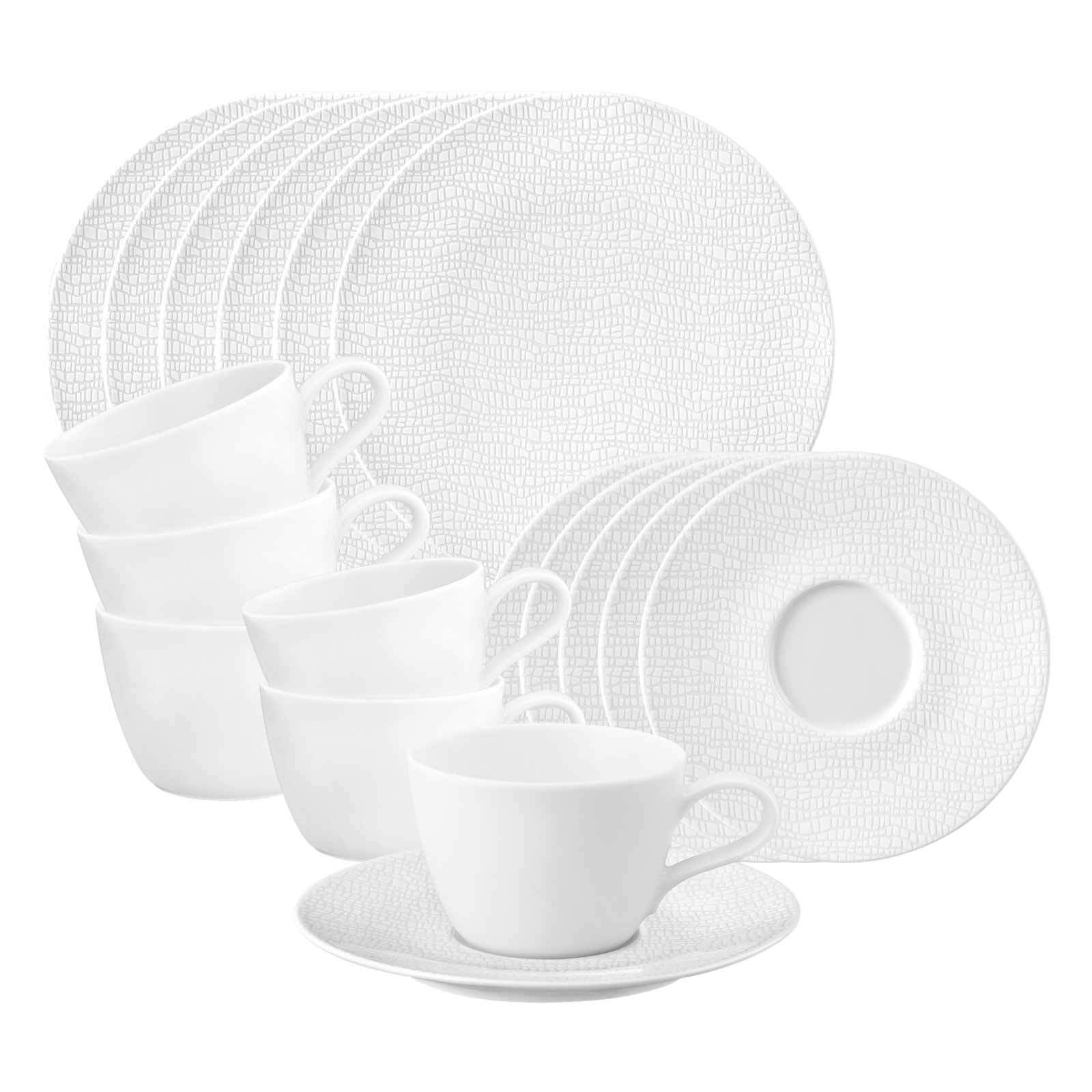 Seltmann Weiden Geschirr-Set »Kaffeeservice Life Fashion 18er Set« Spülmaschinengeeignet, Mikrowellenfest, Ofenfest