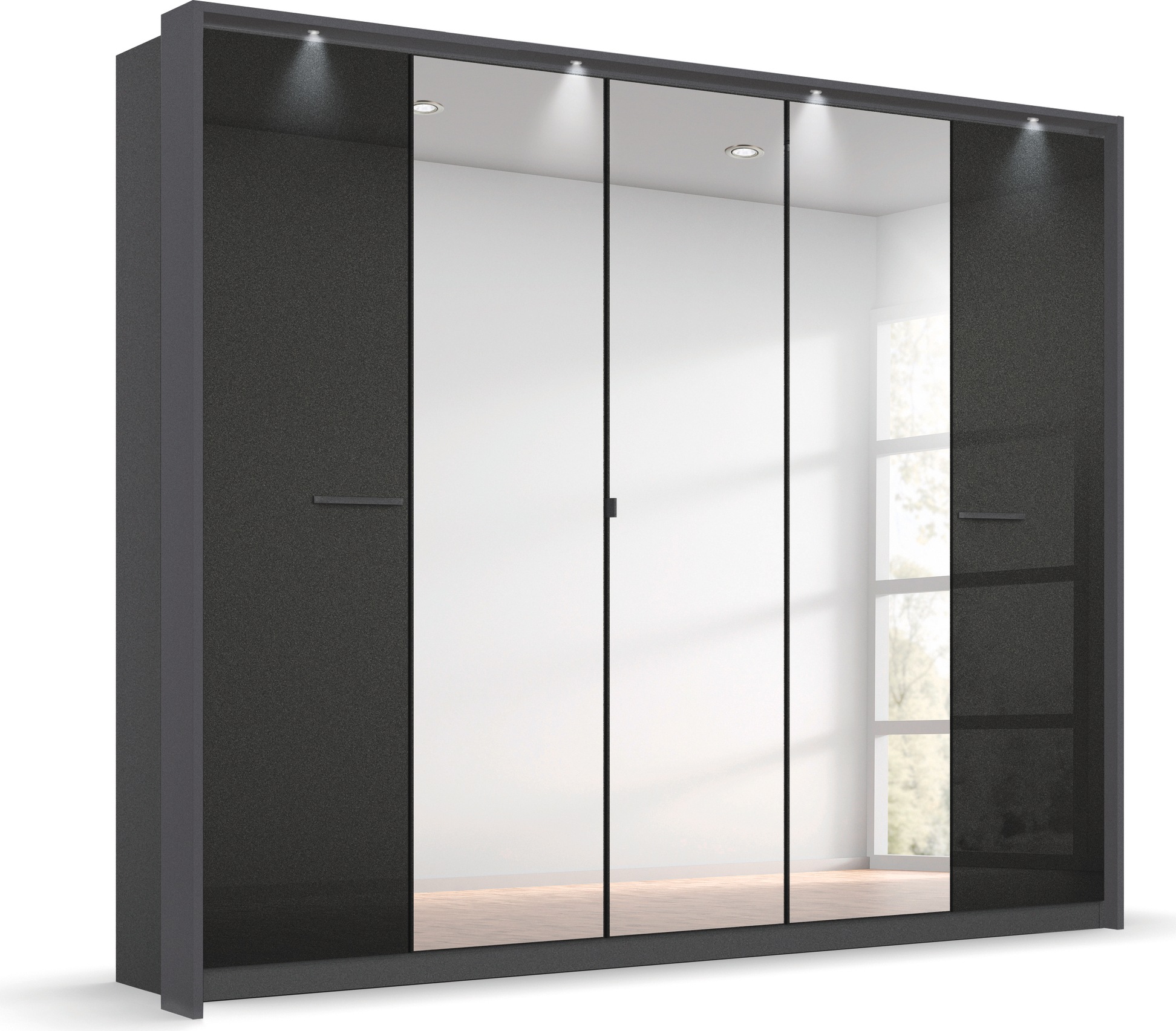 rauch Drehtürenschrank "Kleiderschrank Schrank Garderobe Wäscheschrank Ankl günstig online kaufen