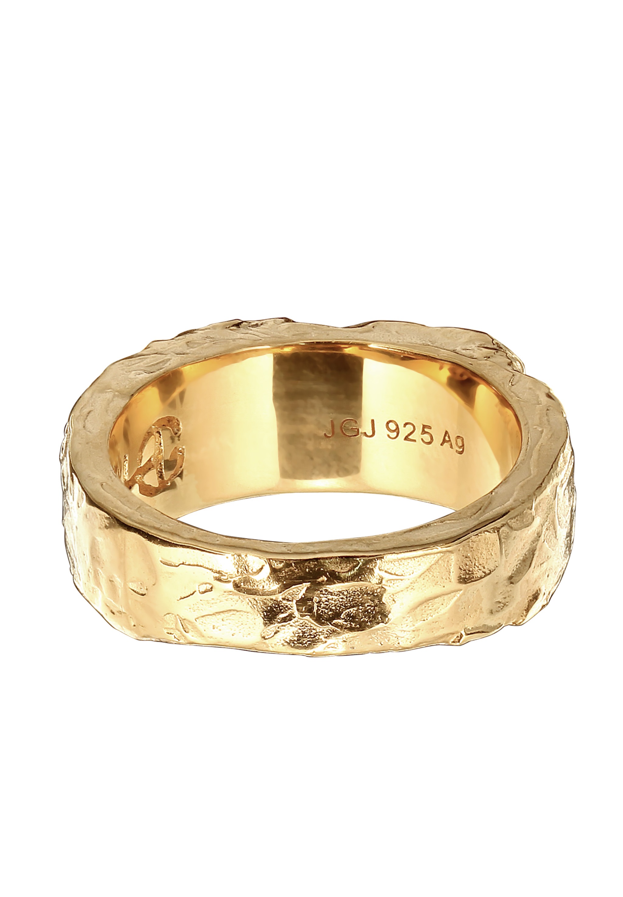 HAZE & GLORY Siegelring »Ring Siegelring Quarz Rosa 925 Sterling Silber«