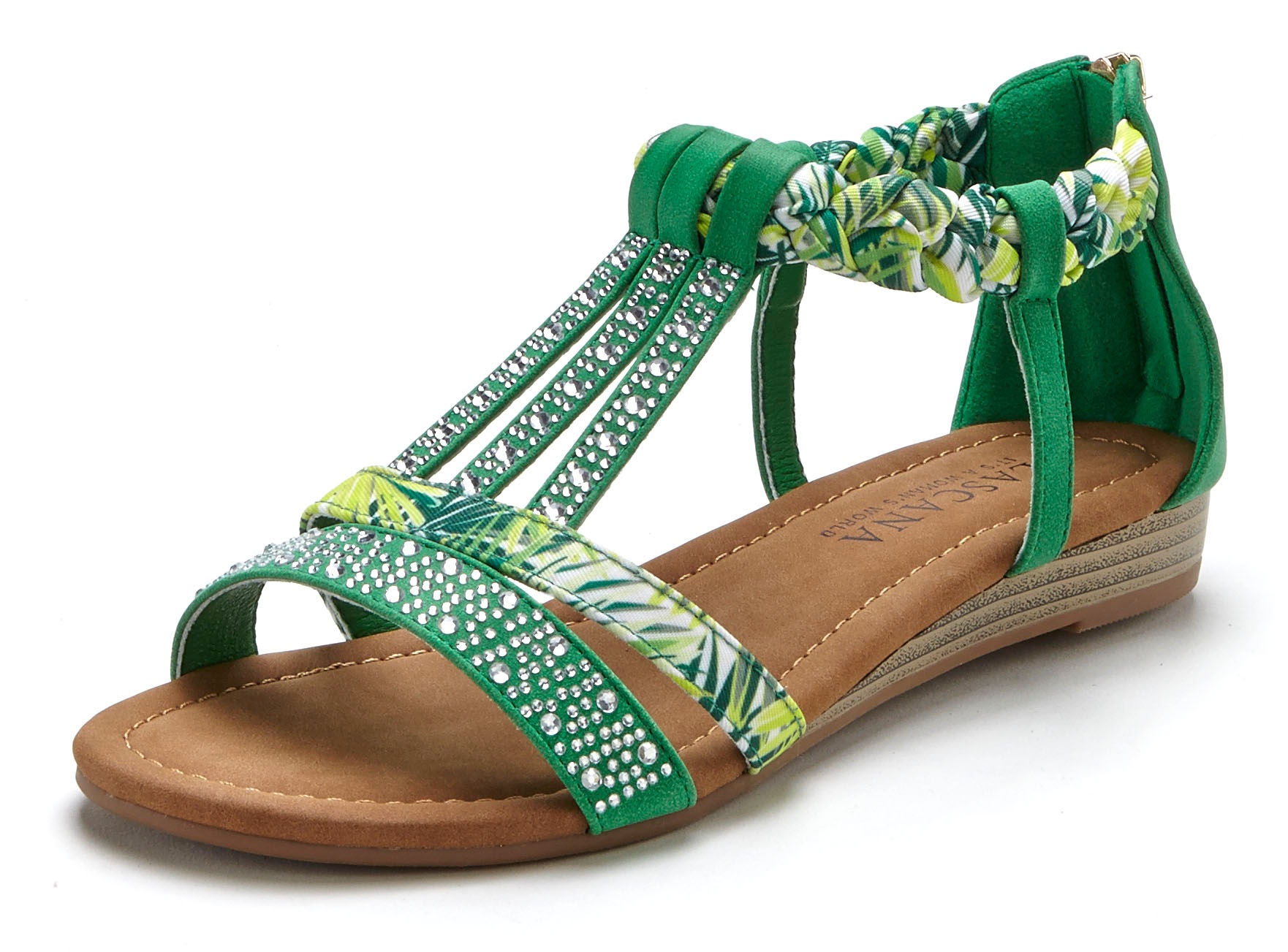 LASCANA Sandale "Sommerschuh", Sandalette, Sommerschuh mit Verzierung und k günstig online kaufen
