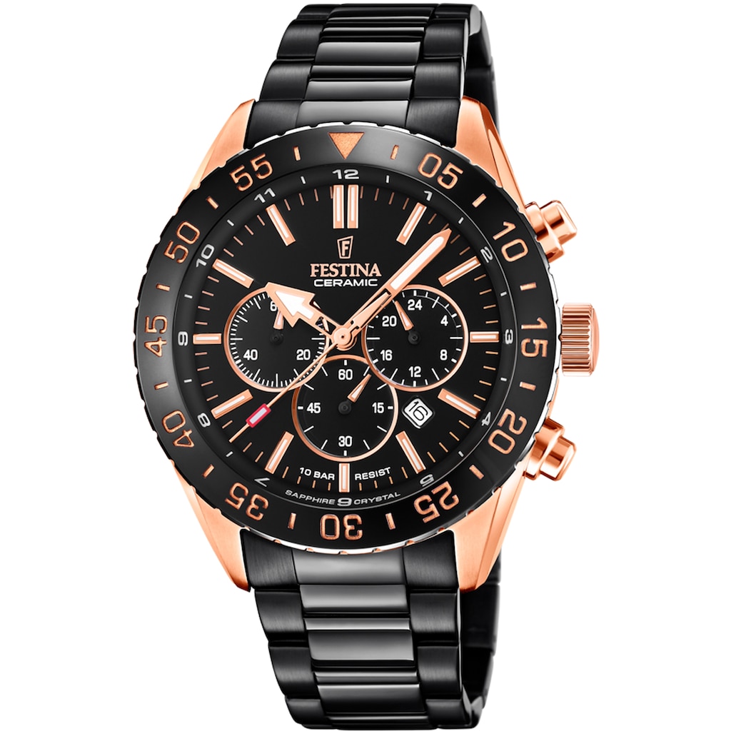 Festina Chronograph »Keramik Kollektion, F20578/1«