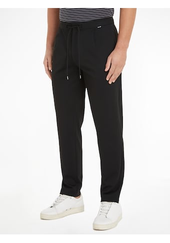 Chinohose »COMFORT KNIT TAPERED PLEAT«