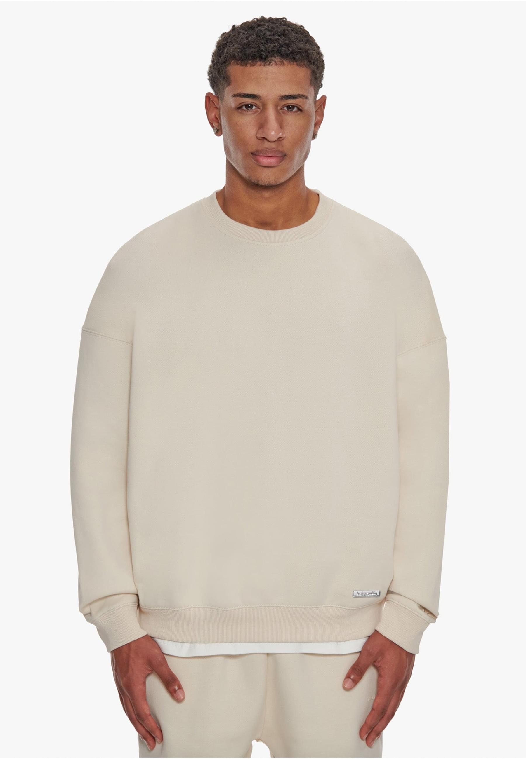 Dropsize Rundhalspullover »Dropsize Herren Super Heavy Blank Sweater«, (1 tlg.)