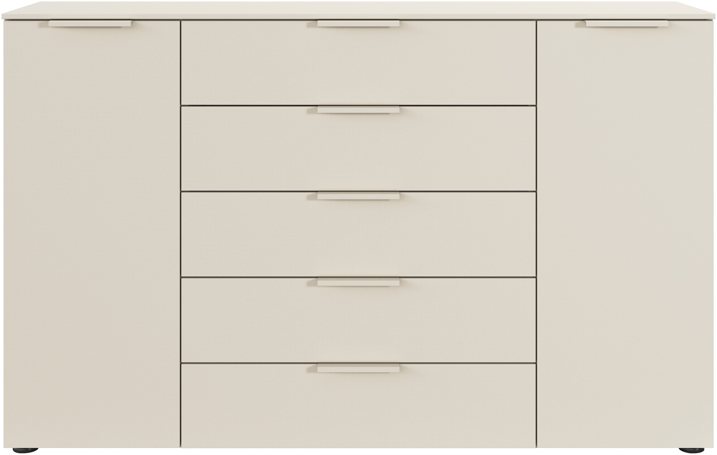 rauch Schubkastenkommode »Flipp Schubladenkommode Wäscheschrank Schrank Bestseller OTTO´s Choice«, (Breite 160/180 cm mit 4 Einlegeböden), 2-türig mit 5 Schubladen und Soft-Close-Funktion in zwei Breiten