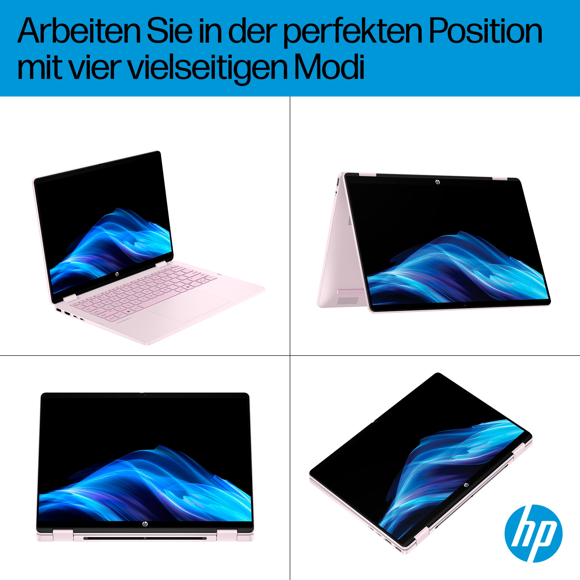 HP Convertible Notebook »OmniBook 5 Flip«, 35,6 cm, / 14 Zoll, Intel, Core i5, Iris Xe Graphics, 512 GB SSD