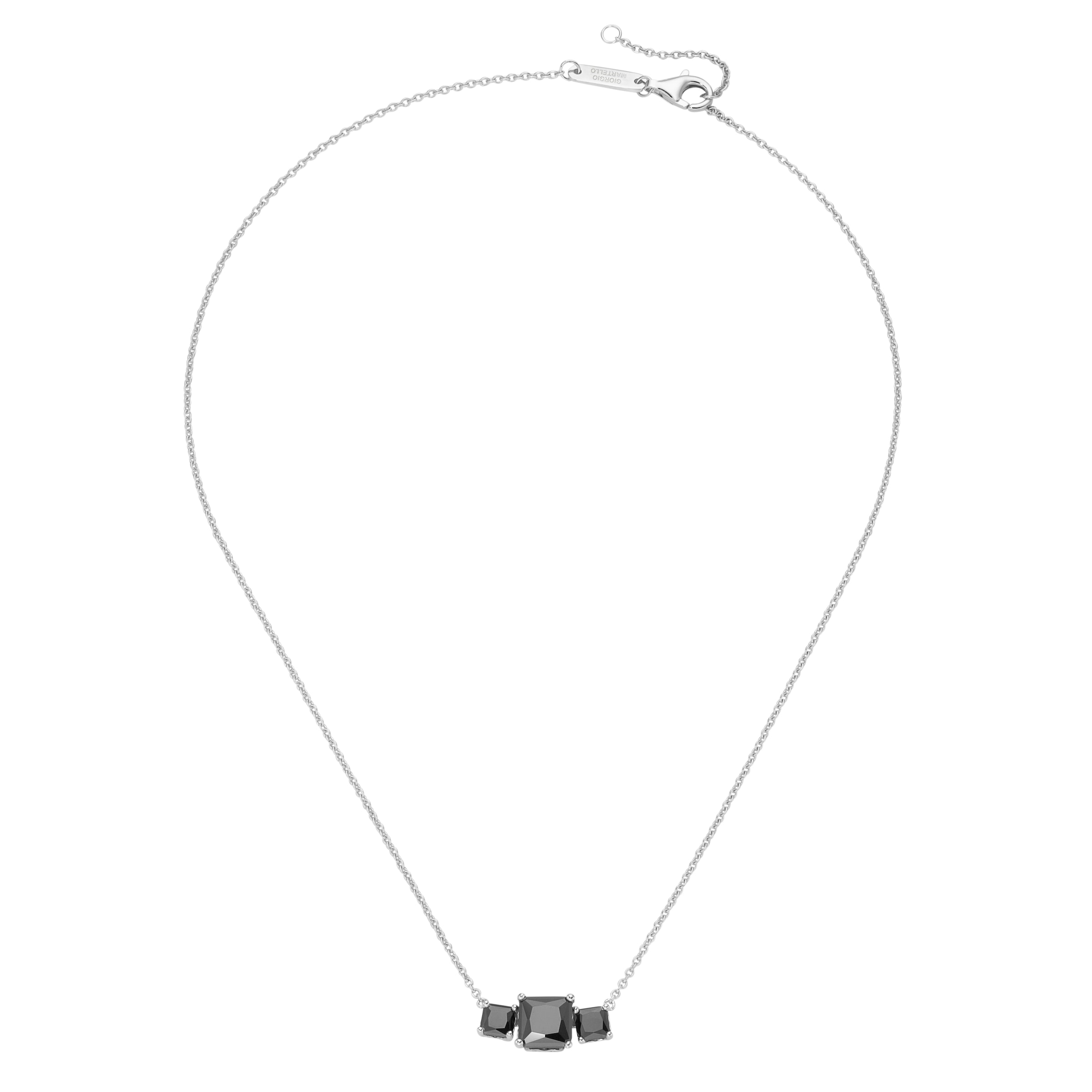 GIORGIO MARTELLO MILANO Collier »Mittelteil mit Zirkonia, Silber 925«