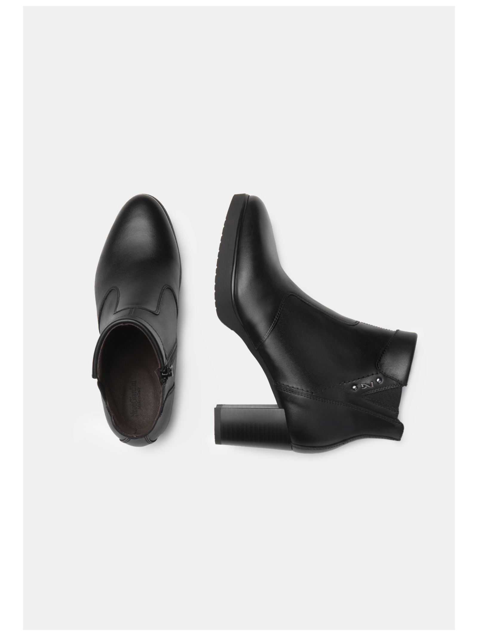 Nero Giardini High-Heel-Stiefelette »Nero Giardini Stiefelette Leder«