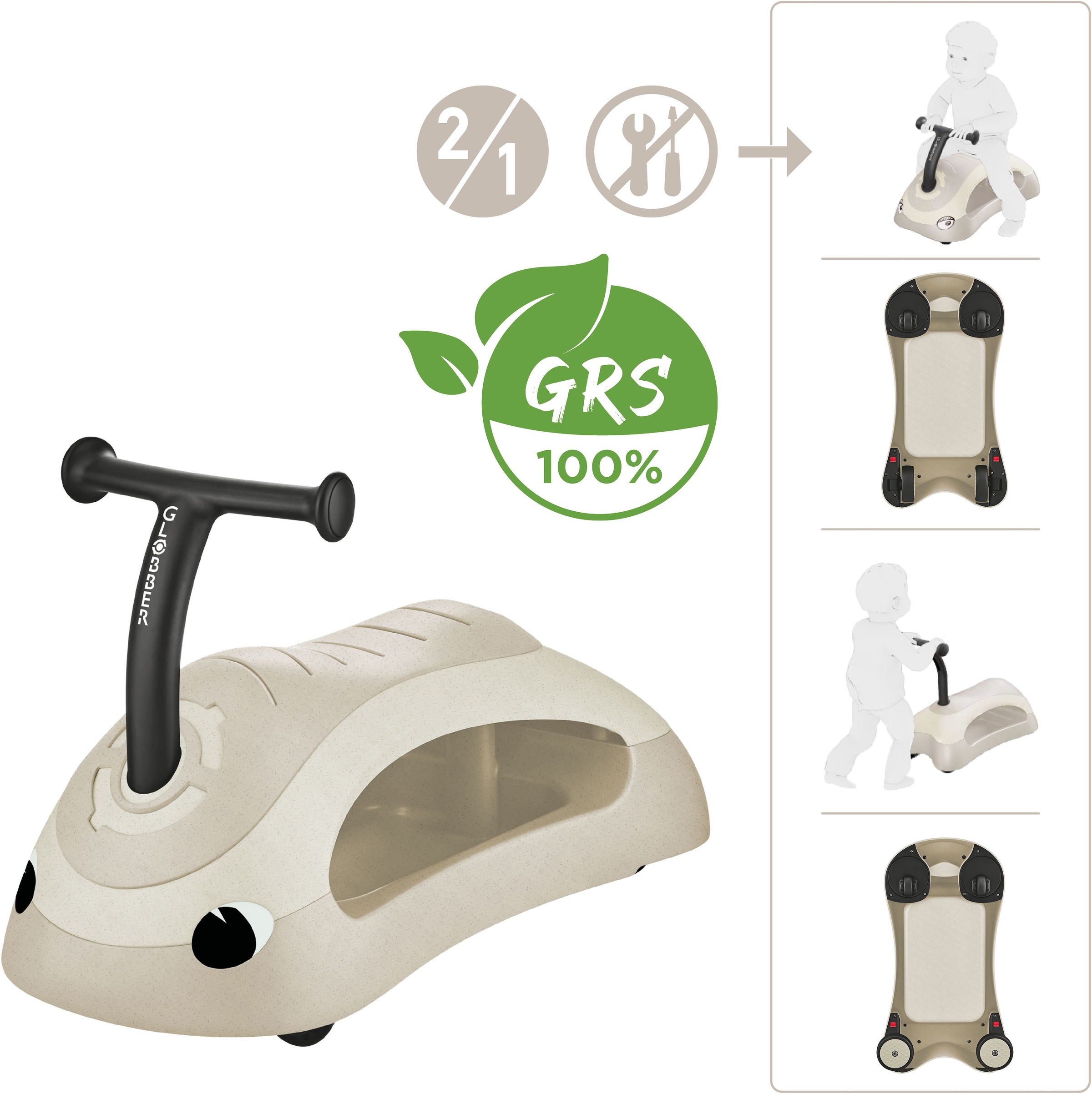 Globber Rutscher »WALK N' ROLL 2in1 ECO«