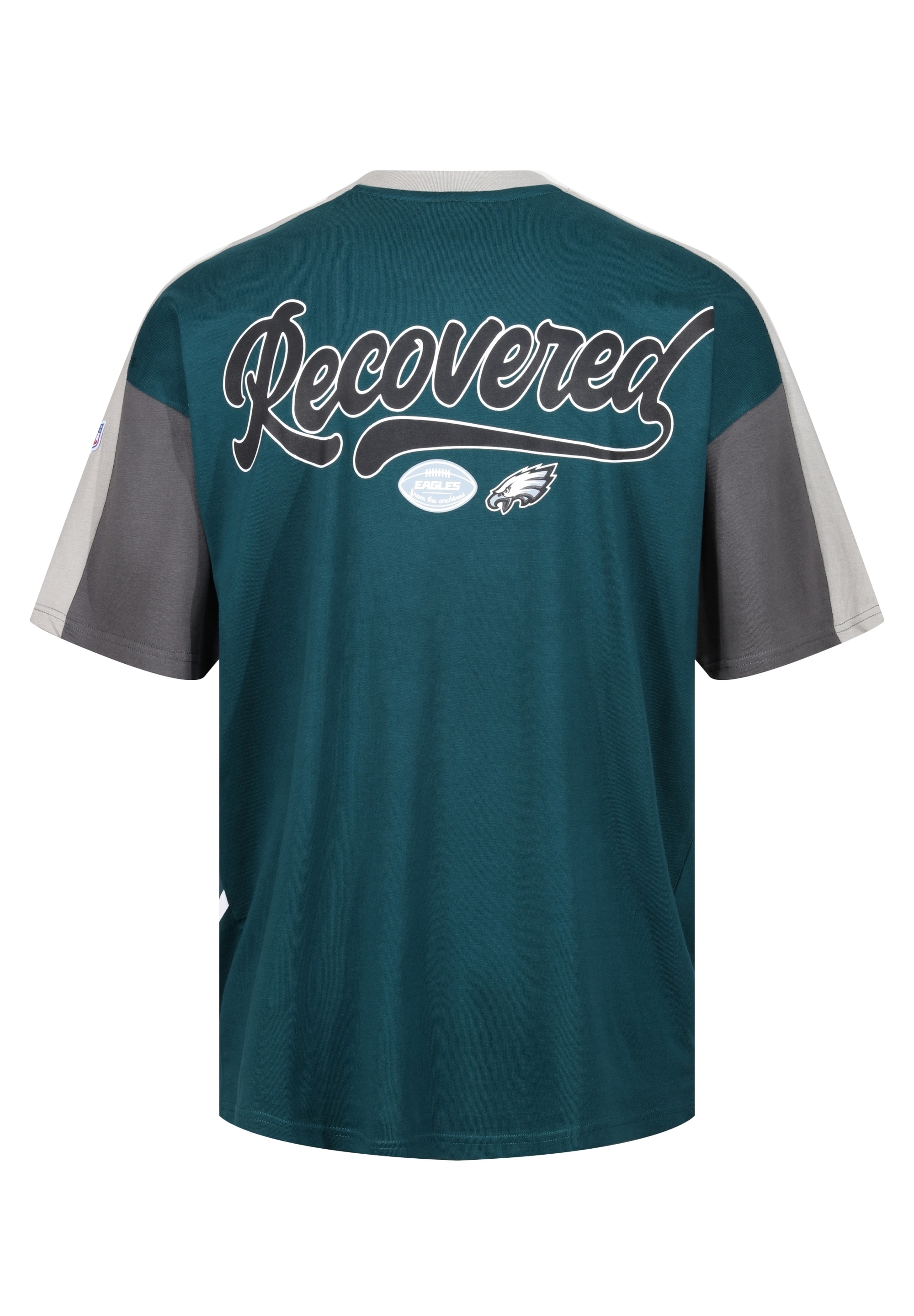 Recovered T-Shirt »NFL Eagles Philadelphia Cut and Sew Midnight«, (1 tlg.), für alle Philadelphia Eagles-Fans