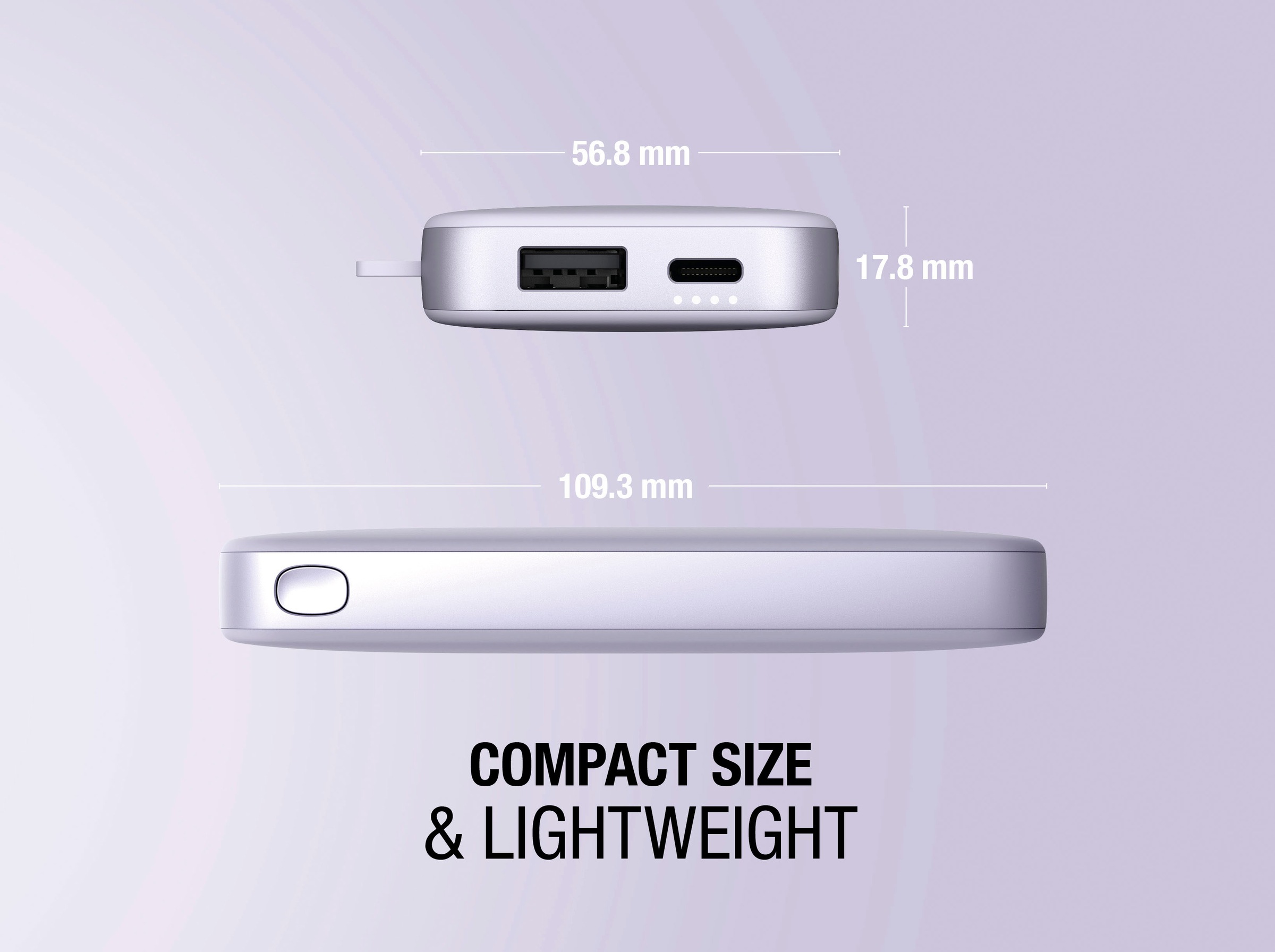 Fresh´n Rebel Powerbank »Power Pack 6000mAh mit USB-C, Fast Charge«, 5 V