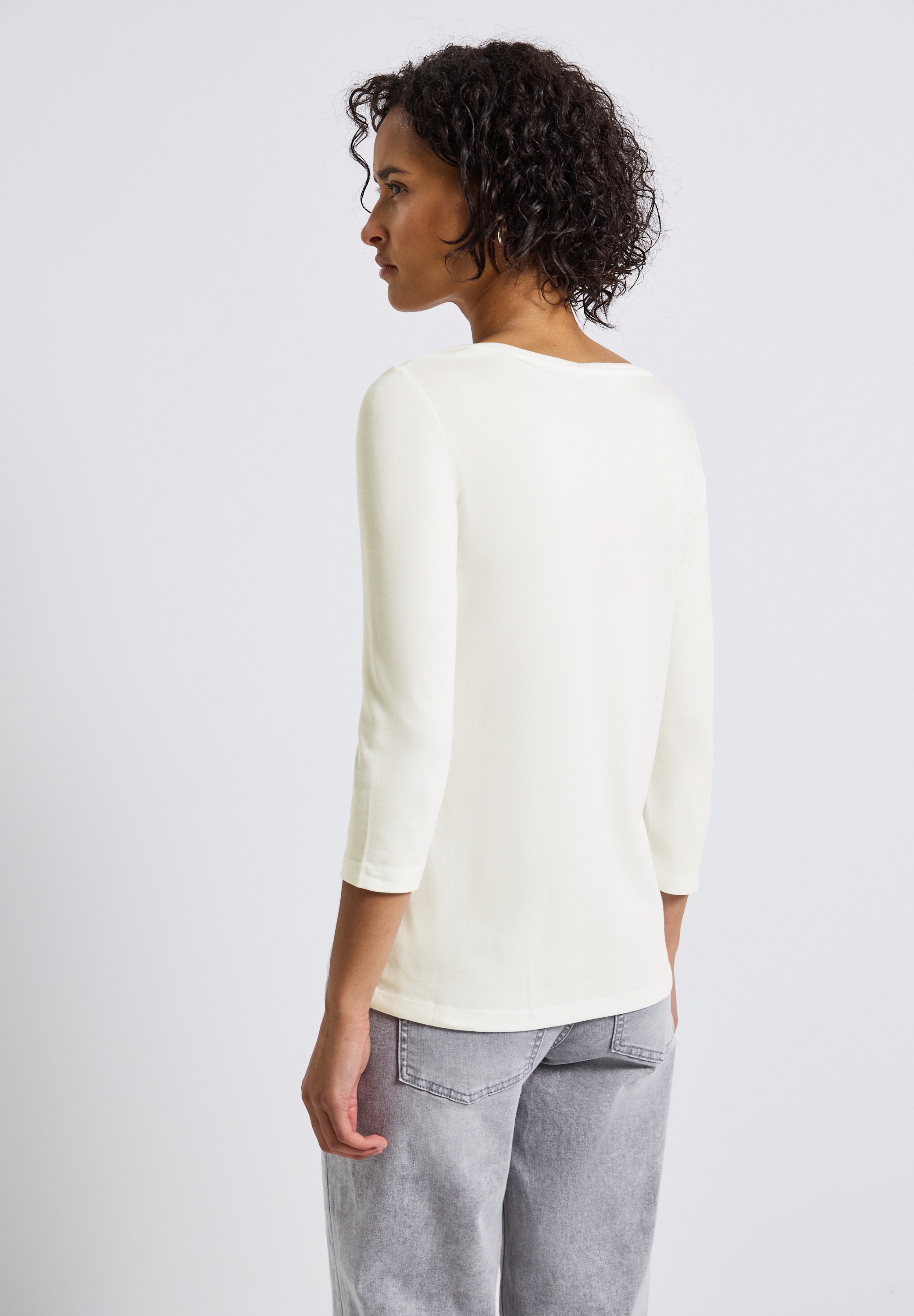 STREET ONE 3/4-Arm-Shirt, im soften Baumwoll-Mix günstig online kaufen