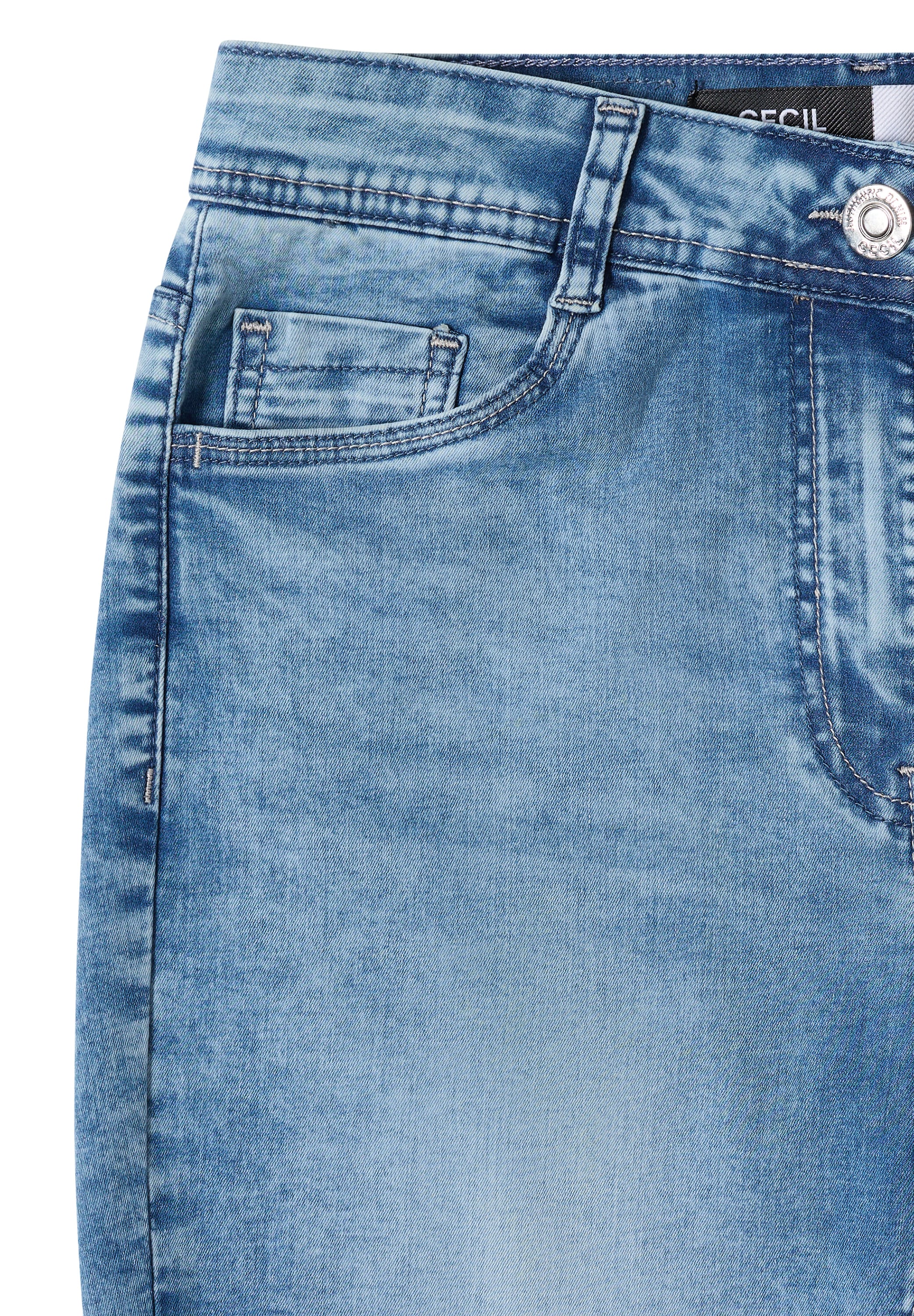 Cecil Slim-fit-Jeans High Waist