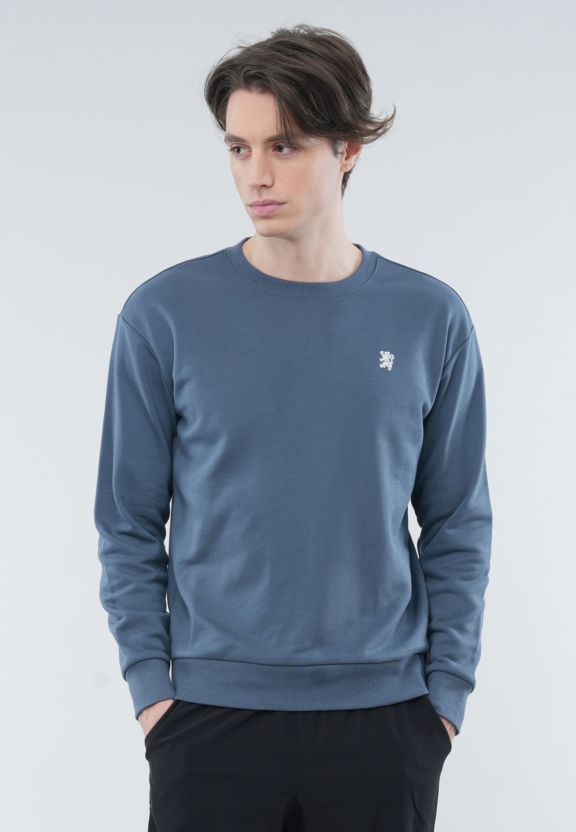 mit | ▷ kleiner Löwen-Stickerei Sweatshirt »Lion Badge«, BAUR GIORDANO kaufen