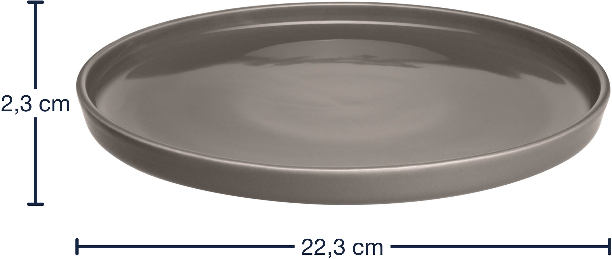 LEONARDO Geschirr-Set »ROMA, Geschirrset, 6-teilig«, (Set, 6 tlg.), Frühstücks Set, Service, spülmaschinengeeignet