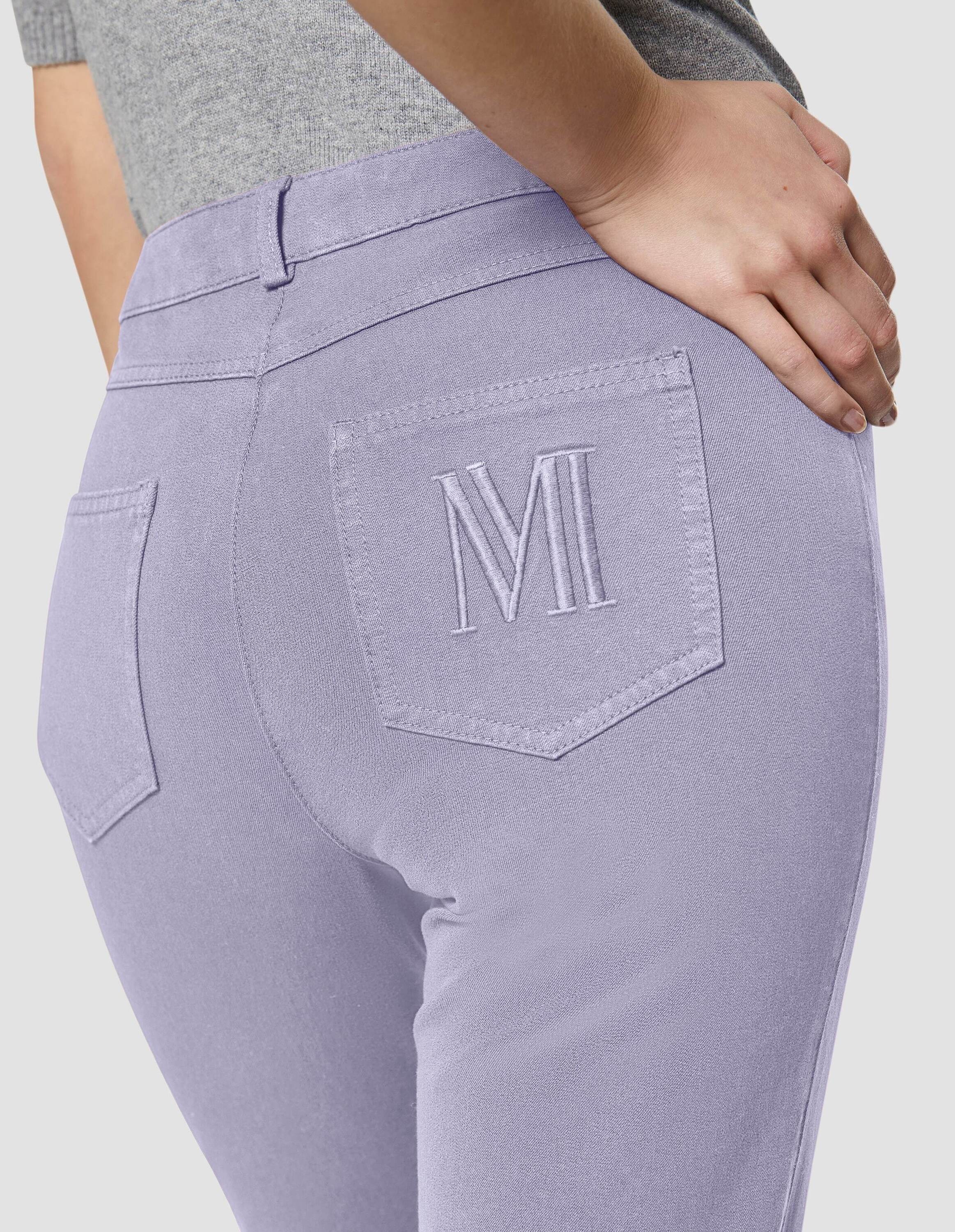 MADELEINE Regular-fit-Jeans »Jeans M-Jeans in gerader Form mit Logo-Stickerei«