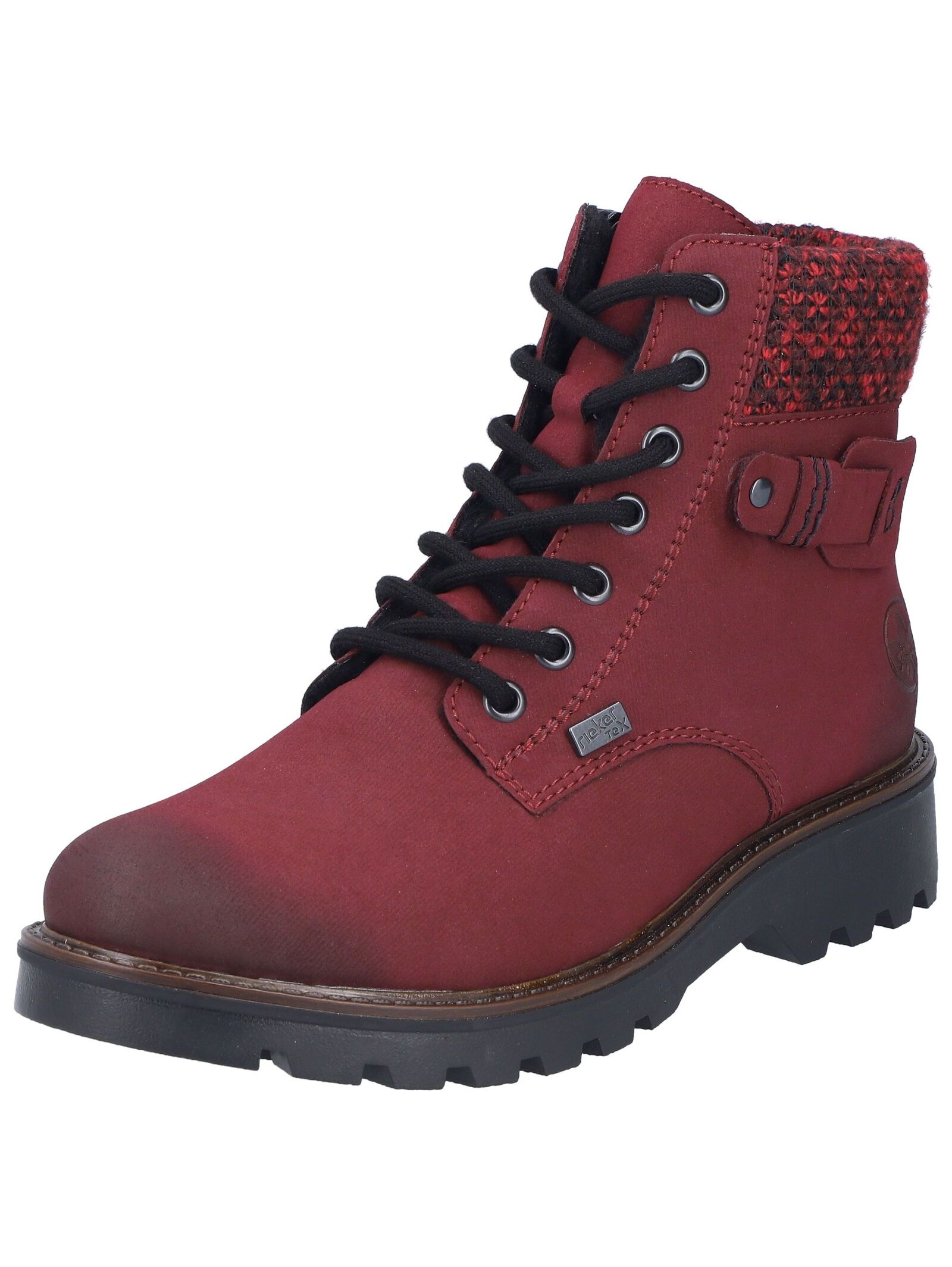 Rieker Schnürstiefelette "Rieker Stiefelette Lederimitat"
