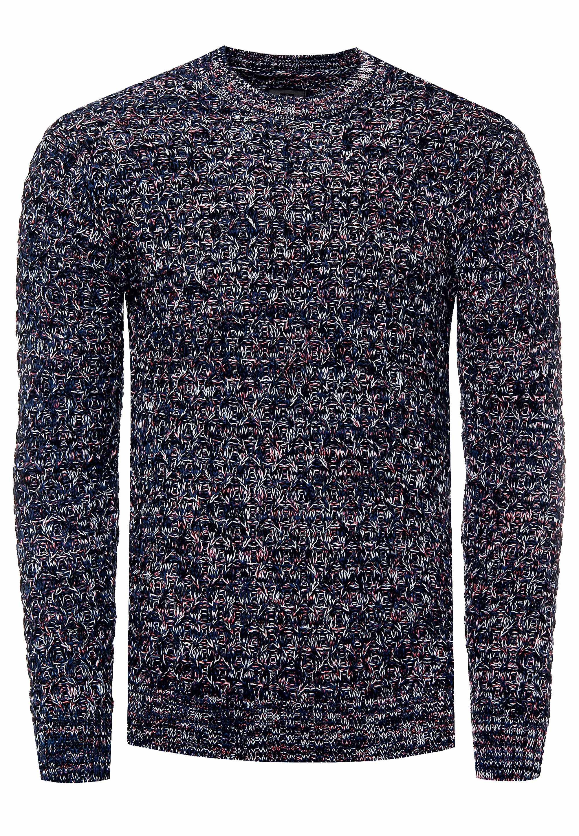 Rusty Neal Strickpullover, mit elegantem Rundhalsausschnitt