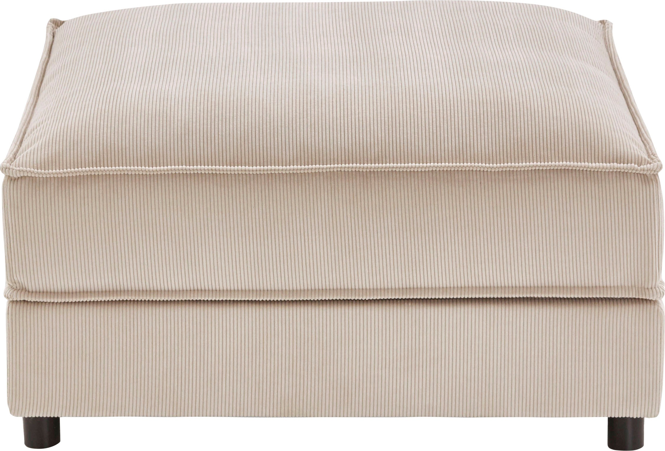 ATLANTIC home collection Hocker "Valan", mit Cord-Bezug, frei stellbar günstig online kaufen