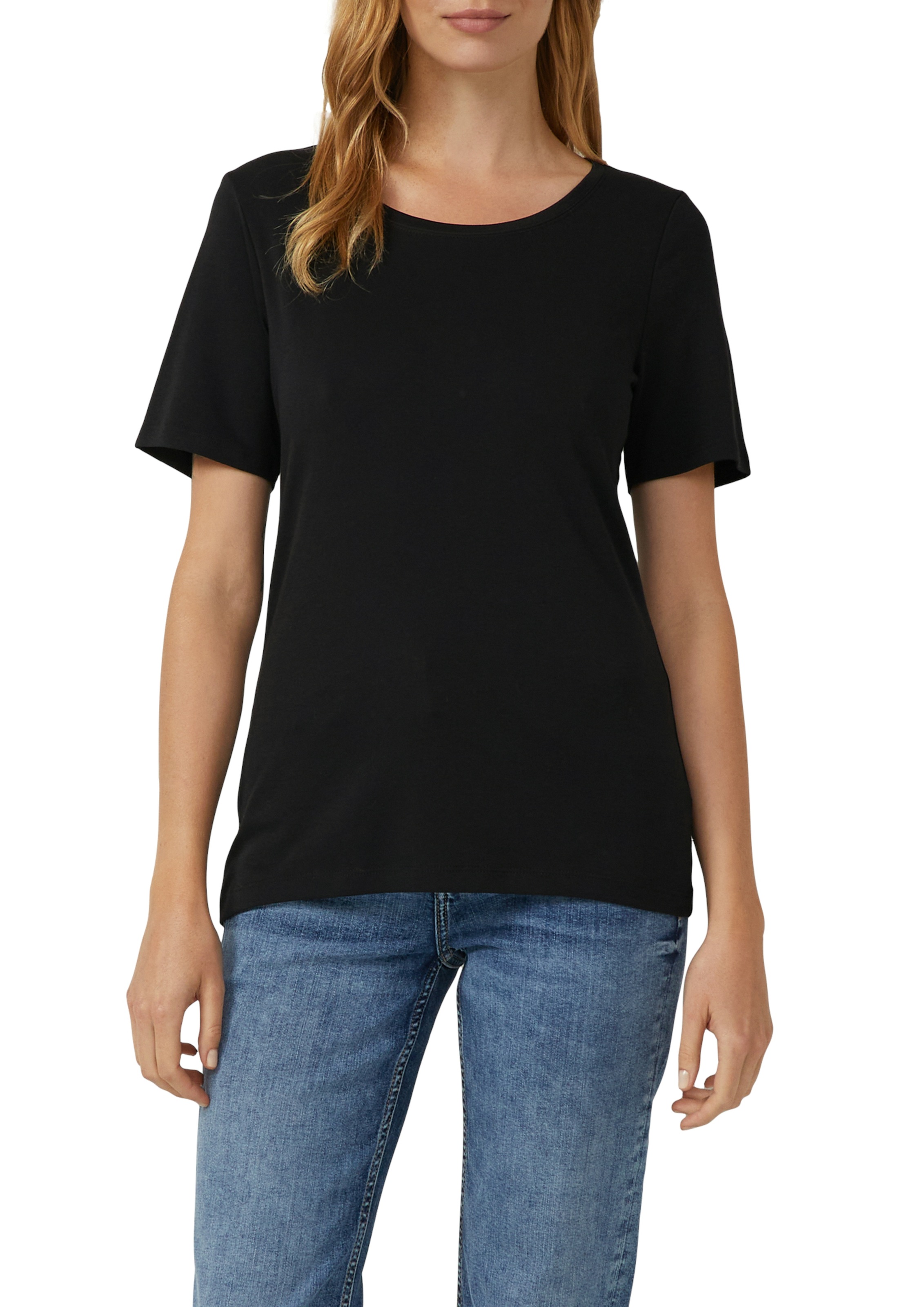 s.Oliver T-Shirt 2 Stk. aus Interlockjersey im 2er-Pack günstig online kaufen