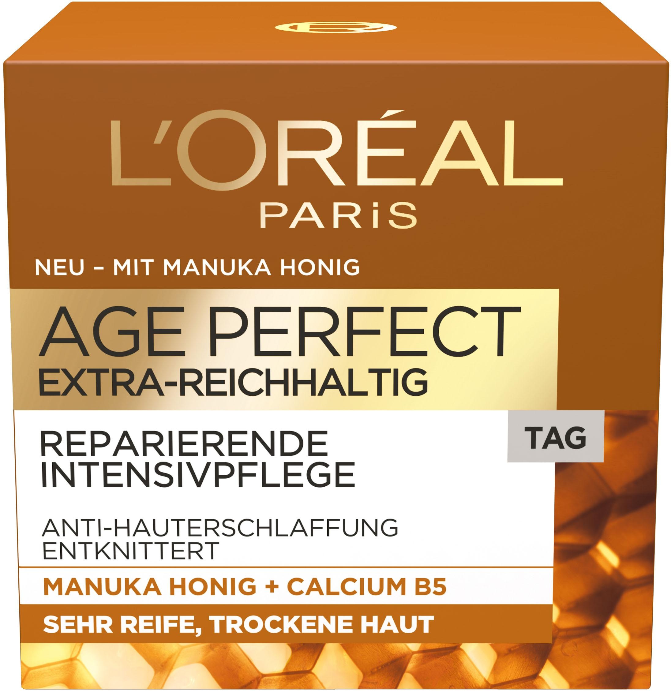 L'ORÉAL PARIS Tagescreme »Age Perfect Extra-Reichhaltig«, mit Manuka Honig