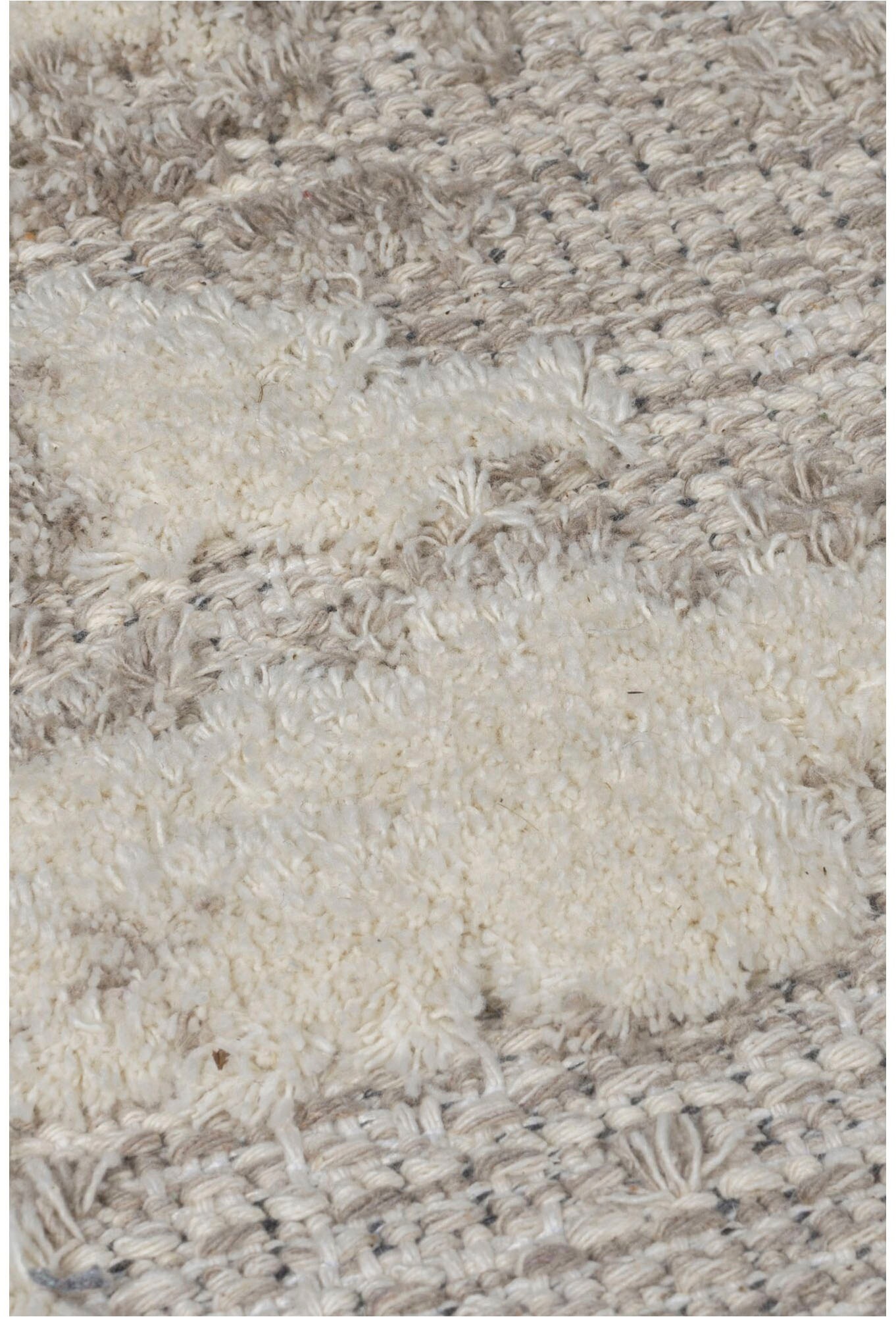 FLAIR RUGS Teppich »Remy«, rechteckig, 12 mm Höhe, Hoch-niedriger Flor in Wolle-Optik