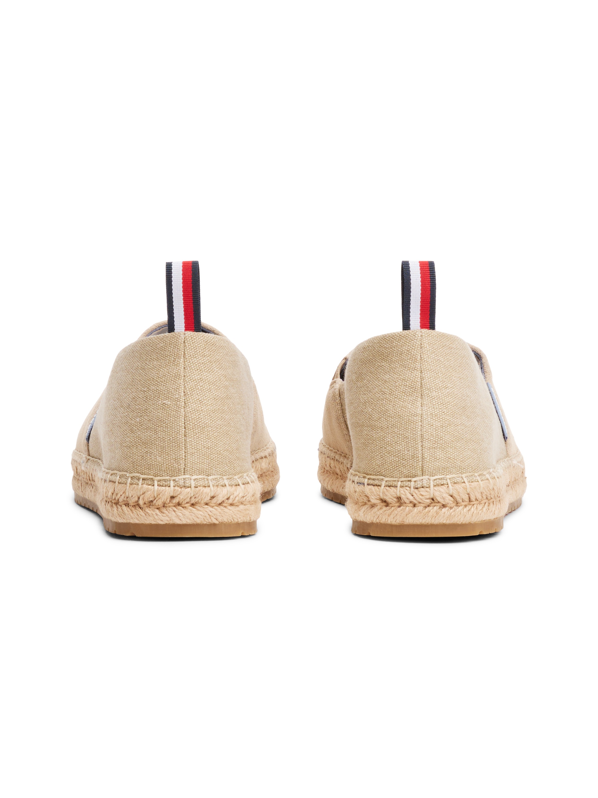 Tommy Hilfiger Espadrille »HILFIGER FLEX MIX ESPADRILLE«, Sommerschuh, Schlupfschuh, Slipper mit seitlichem Logo-Schriftzug