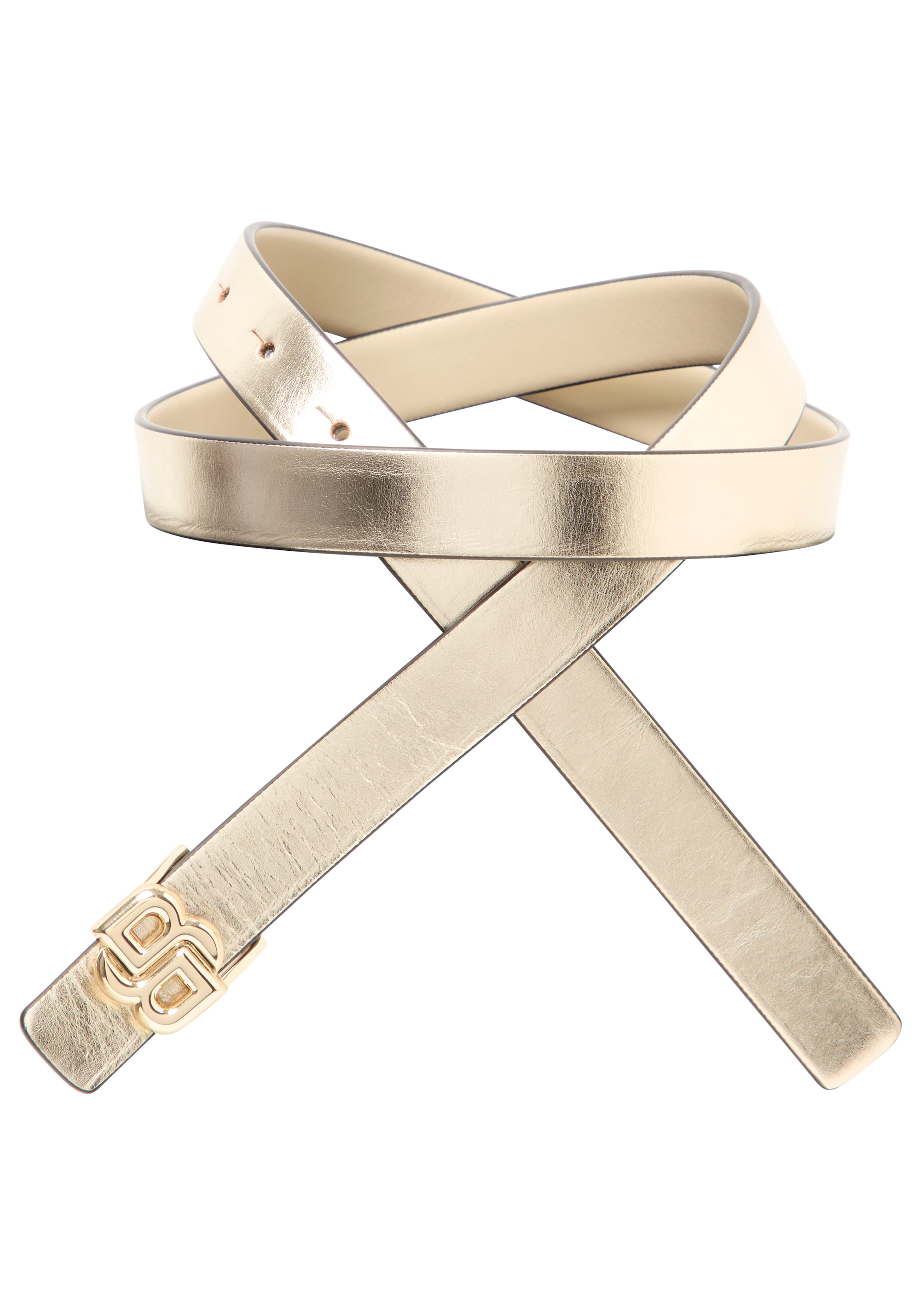 BOSS Ledergürtel "B-Icon-L Sr20" mit Logo-Schließe günstig online kaufen