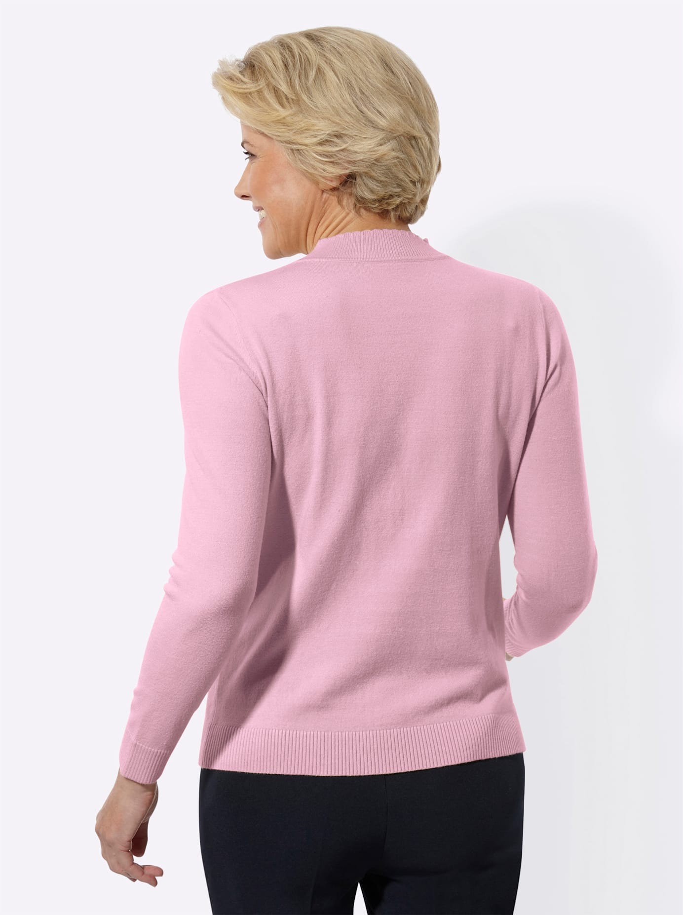 Classic Strickpullover »Stehkragen-Pullover«