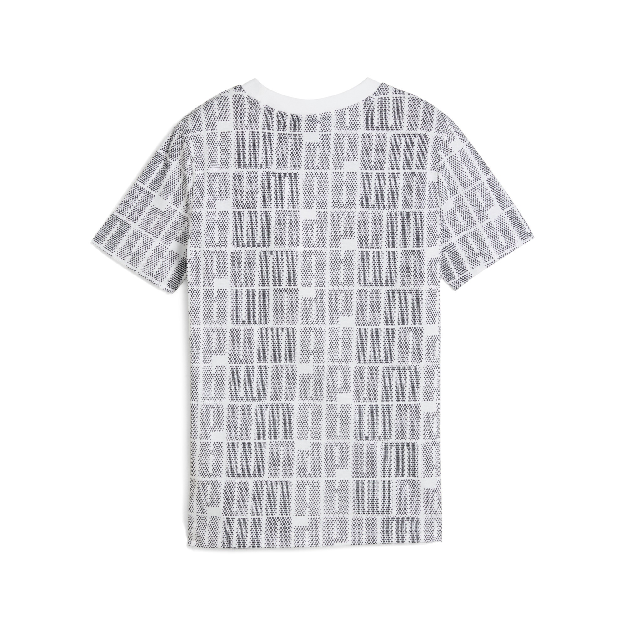 PUMA T-Shirt »ESS LOGO LAB AOP TEE B« Regular Fit, Rundhalsausschnitt, Kurzarmdesign, für Jugendliche